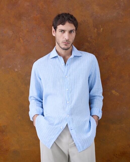 Camisa lino Emidio Tucci