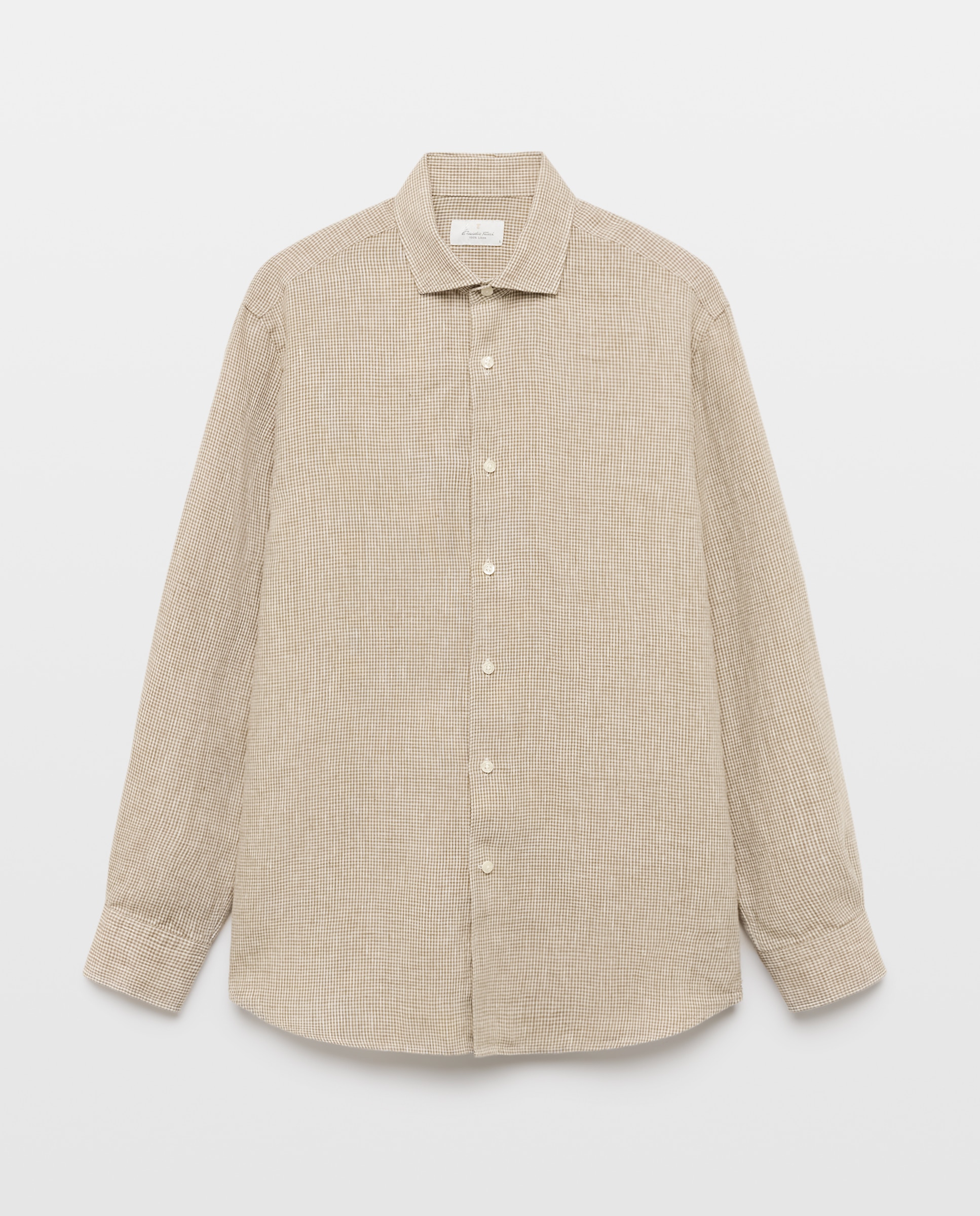 Camisa de Linho Verde-4