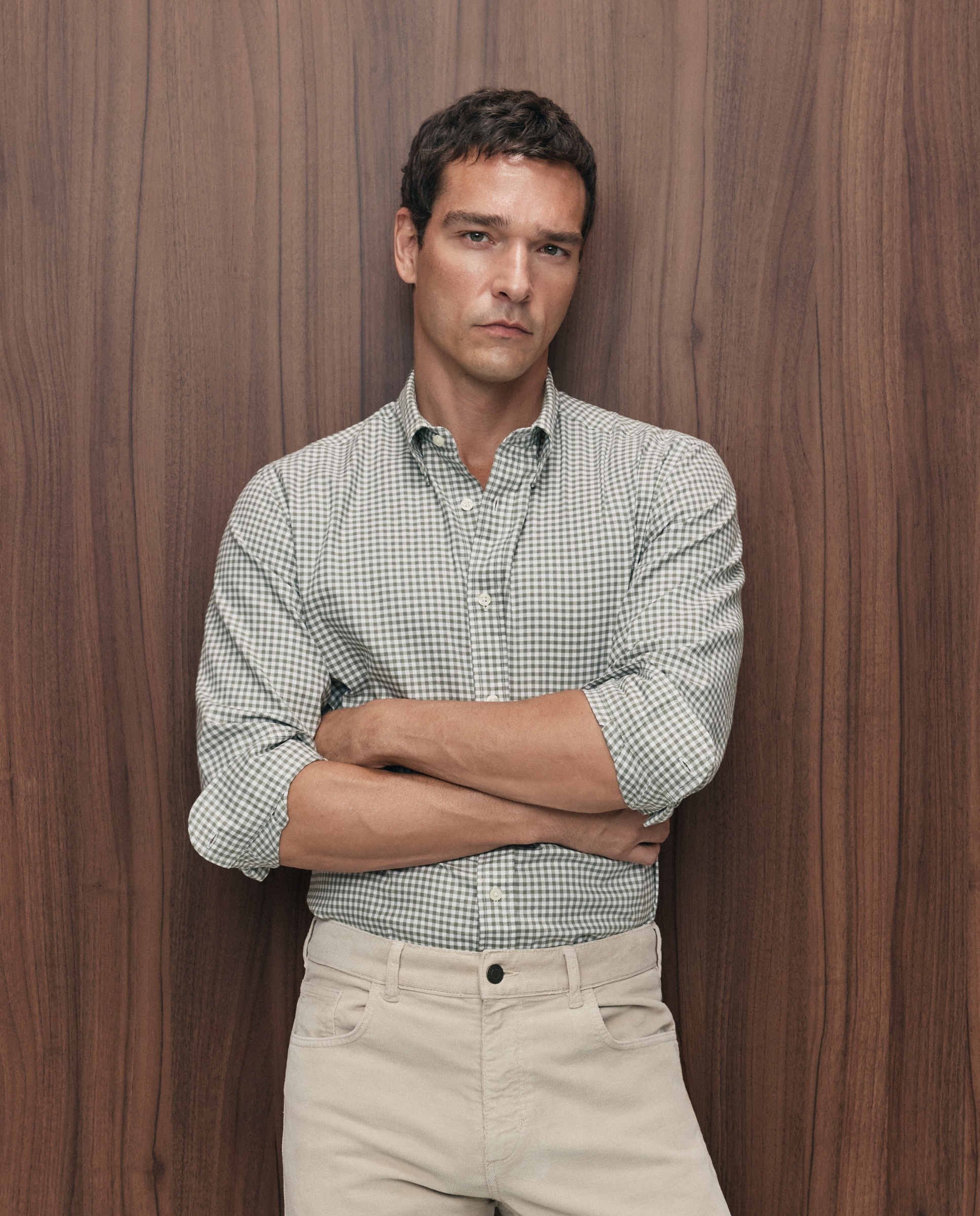 Imagen 1 de Camisa sport villela 100% algodón classic fit - Emidio Tucci - Verde Verde