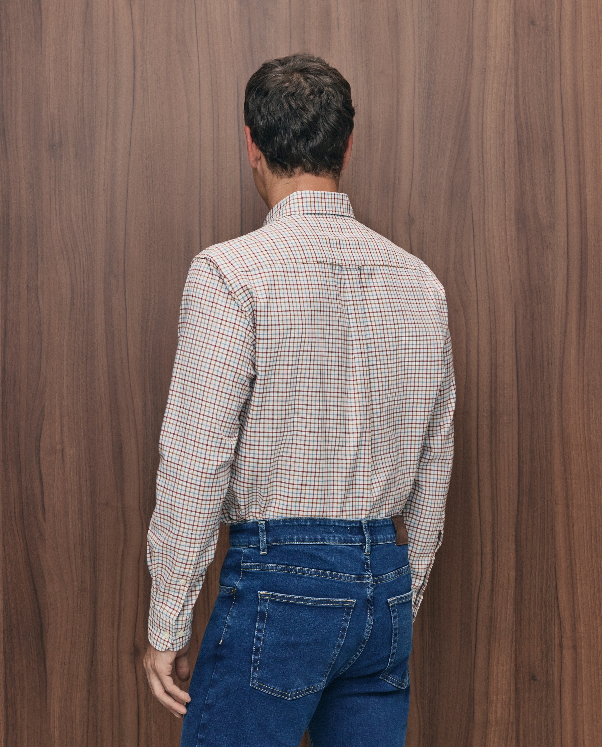 Imagen 3 de Camisa sport villela 100% algodón classic fit - Emidio Tucci - Azul claro Azul claro