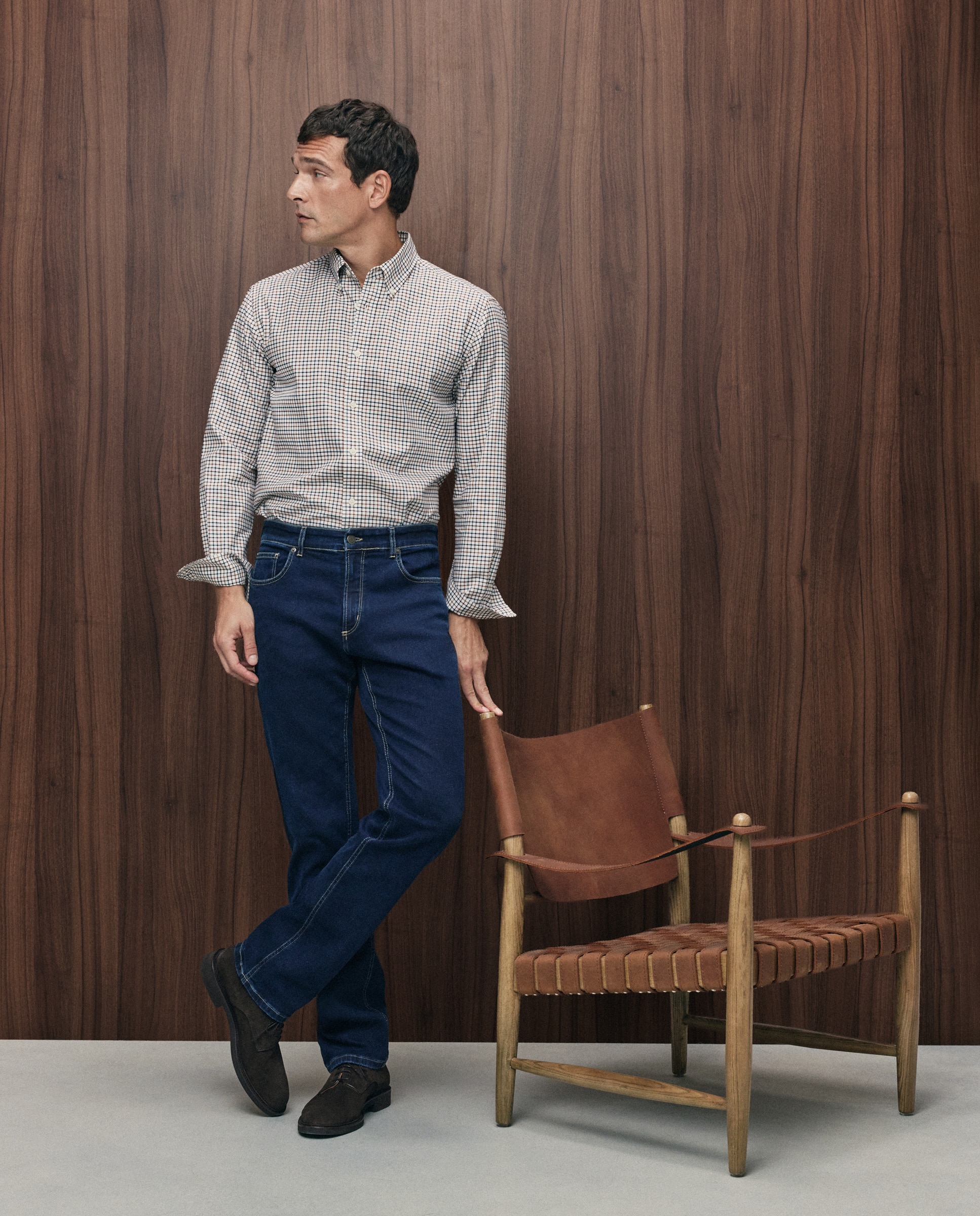 Imagen 2 de Camisa sport villela 100% algodón classic fit - Emidio Tucci - Rojo Rojo