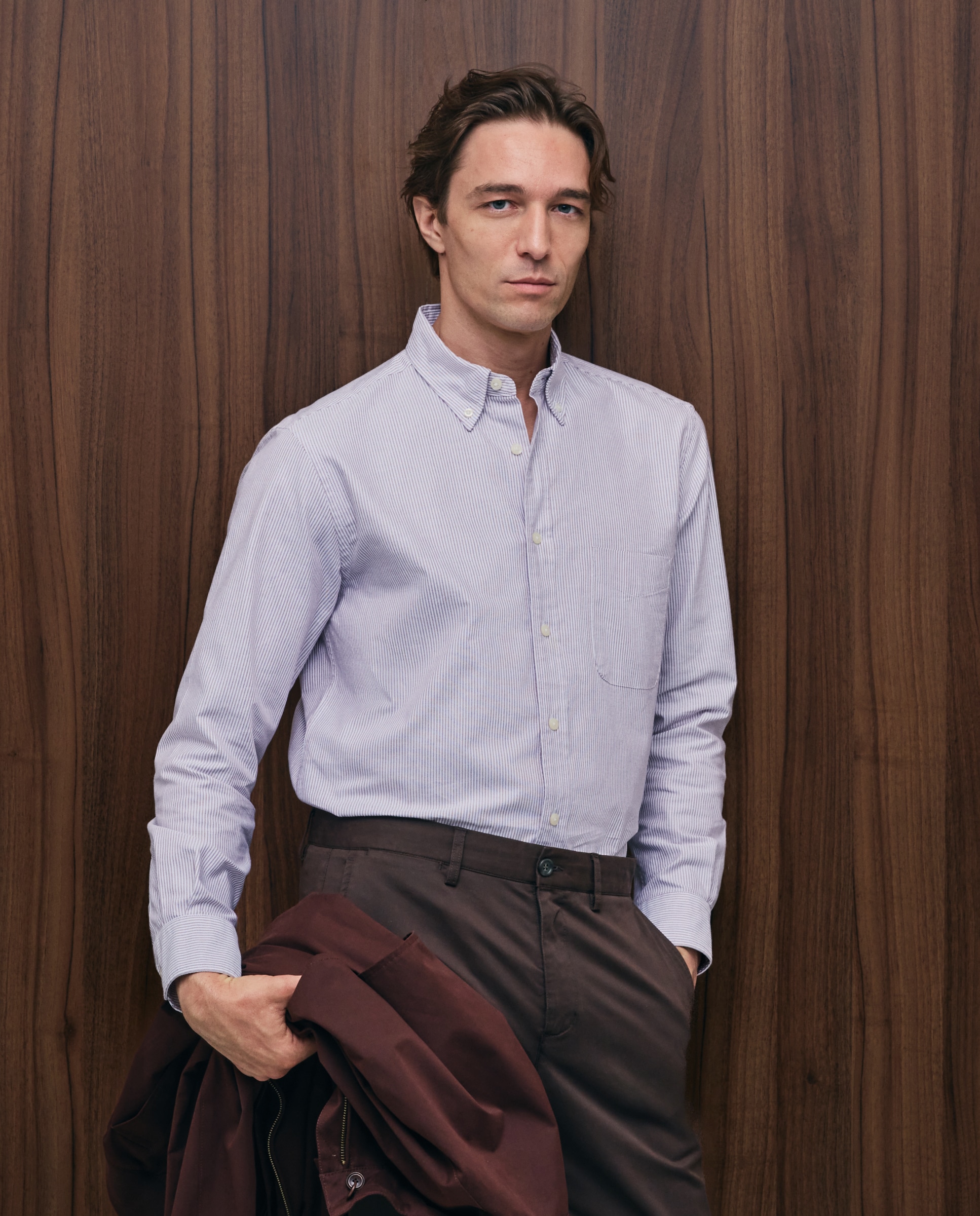 Imagen 0 de Camisa sport hombre m/l Rojo