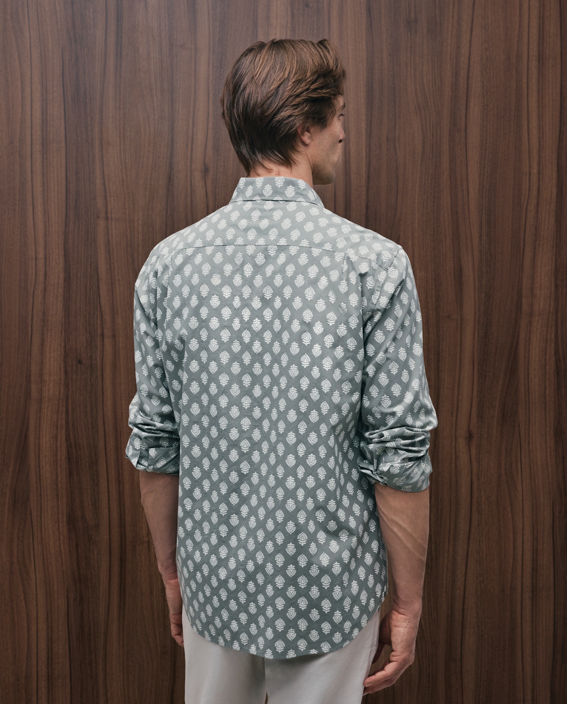 Imagen 3 de Camisa sport algodon ml hombre - Emidio Tucci - Verde Verde