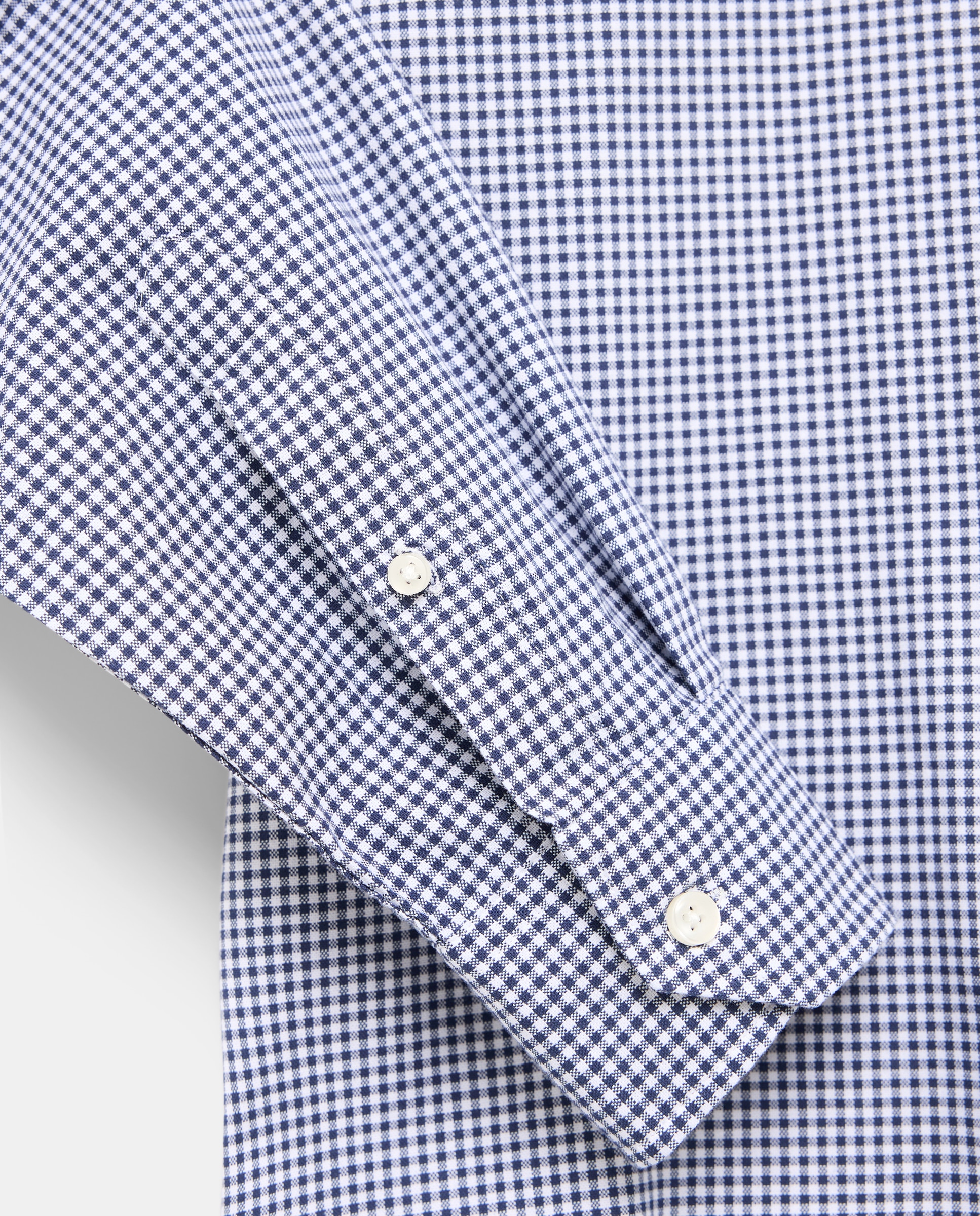 Camisa classic fit de oxford de cuadro vichy de hombre - Dustin - Azul marino Azul marino-5