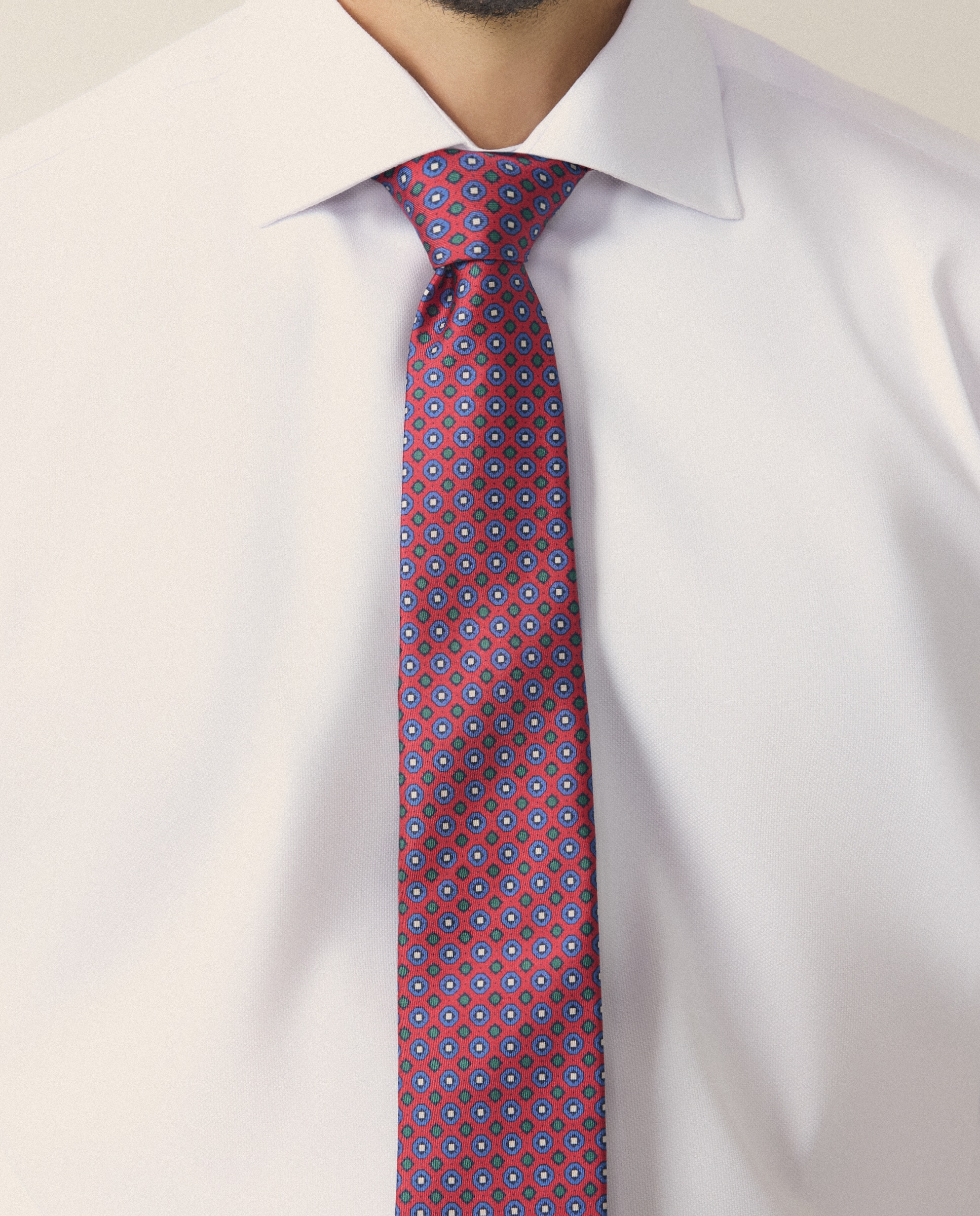 Camisa Formal Fácil de Engomar Branco-4