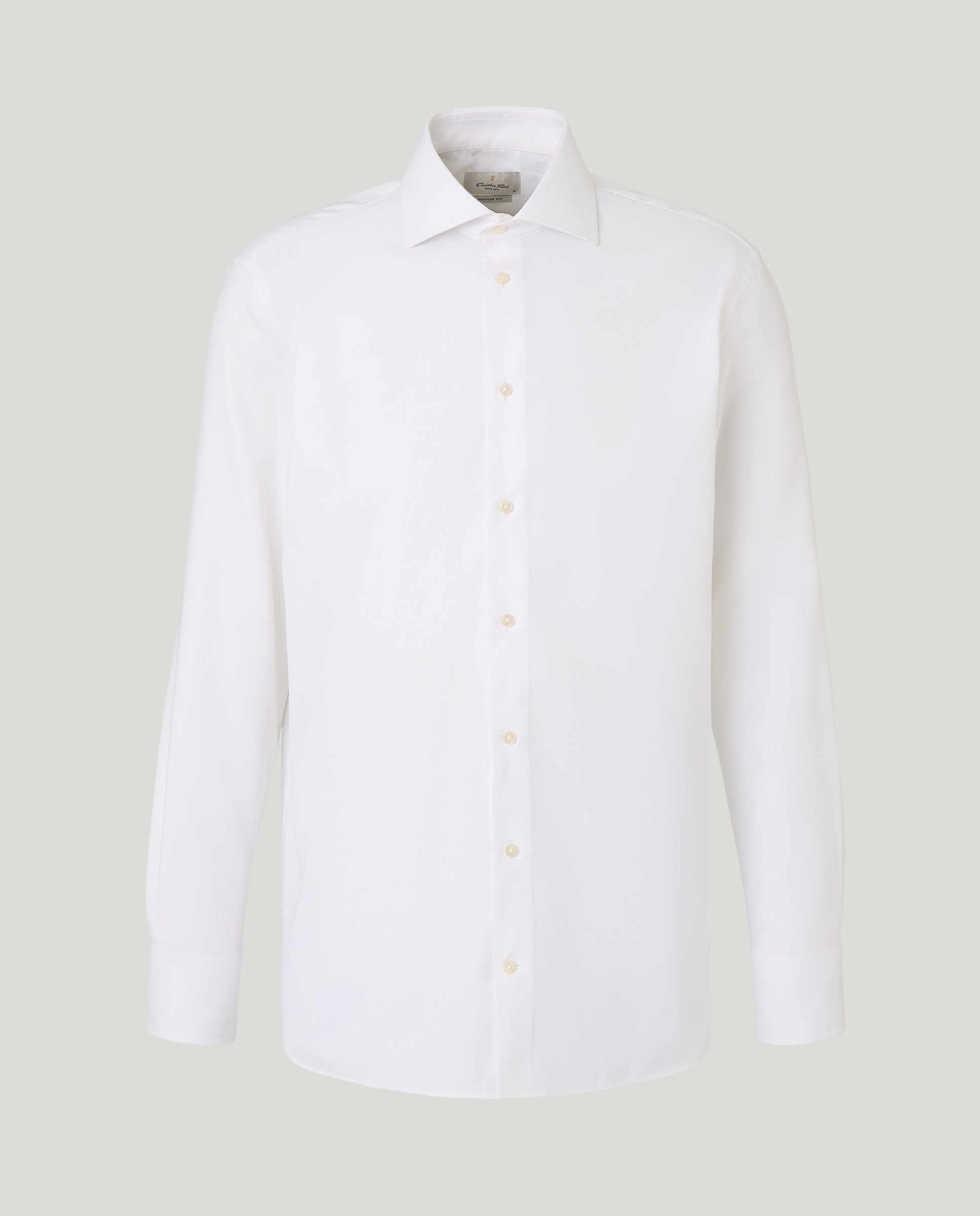 Camisa Formal Fácil de Engomar Branco-5