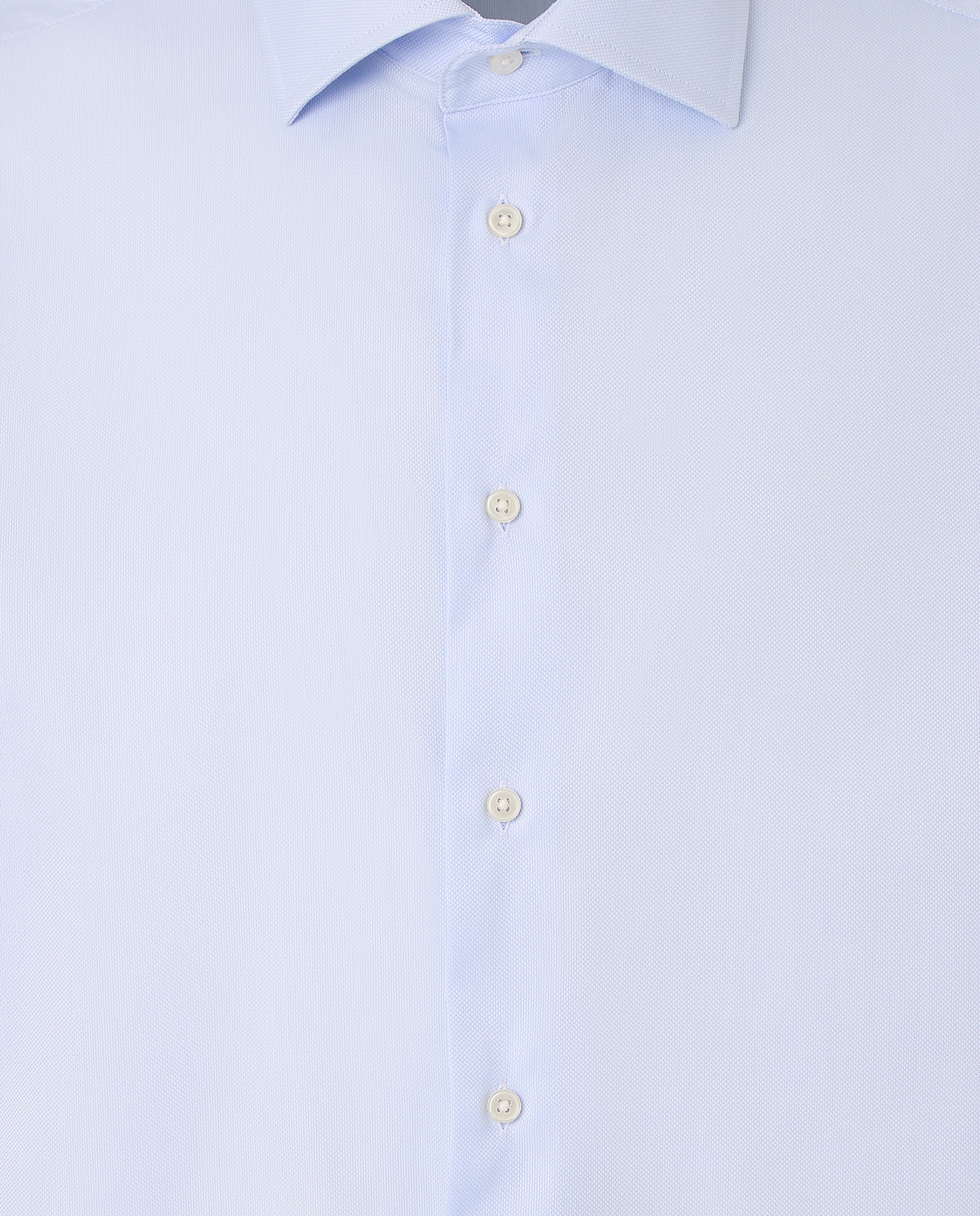 Camisa Formal Lisa Fácil de Engomar Azul-6