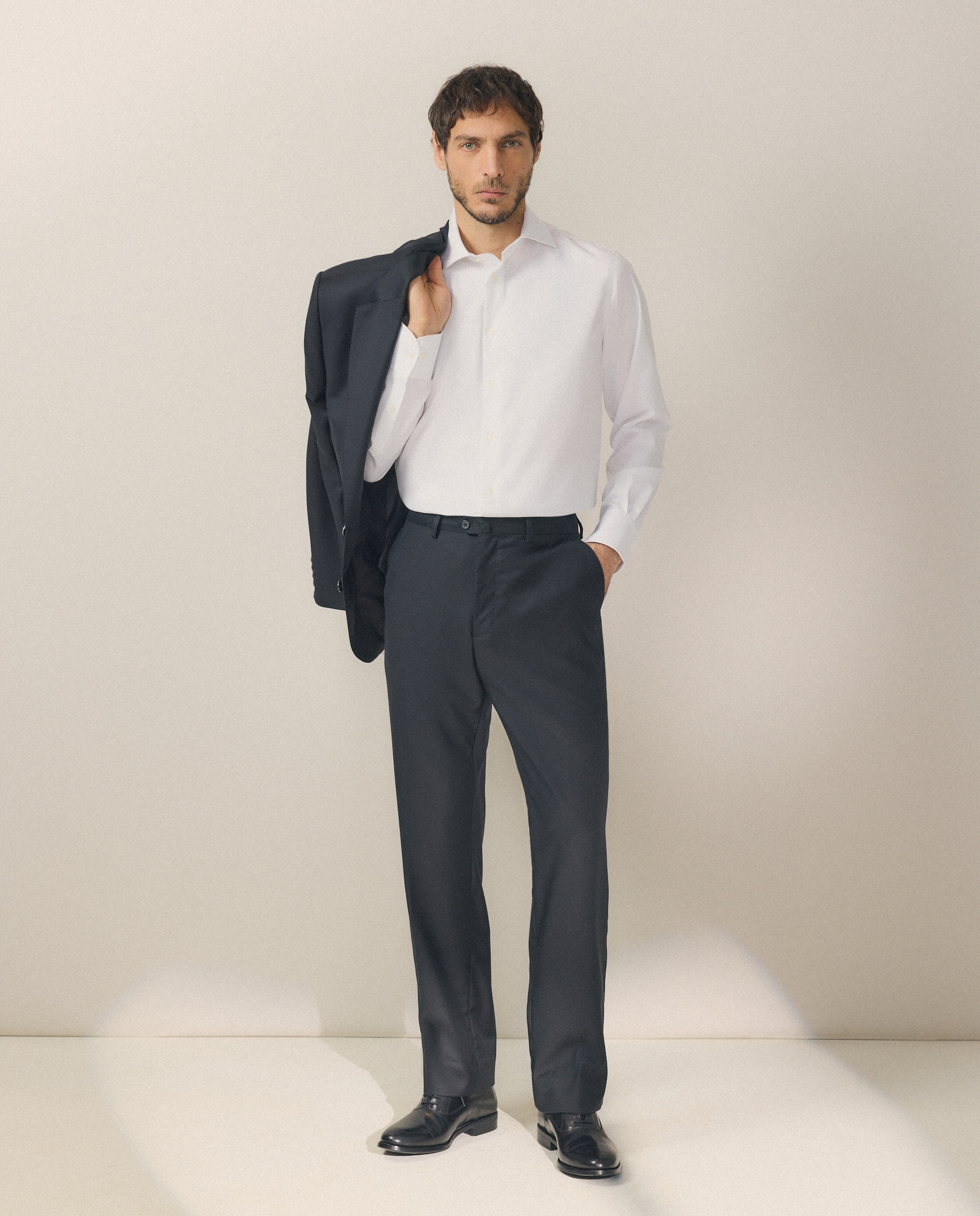 Camisa Formal Regular Fit Branco-2