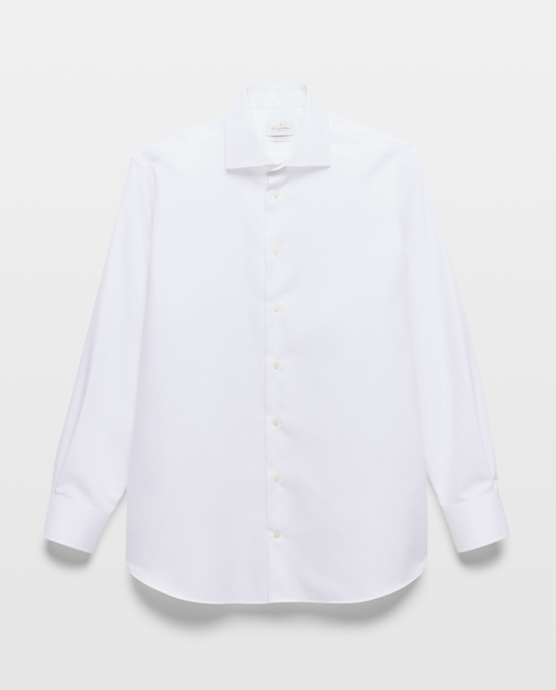 Camisa Formal Regular Fit Branco-5