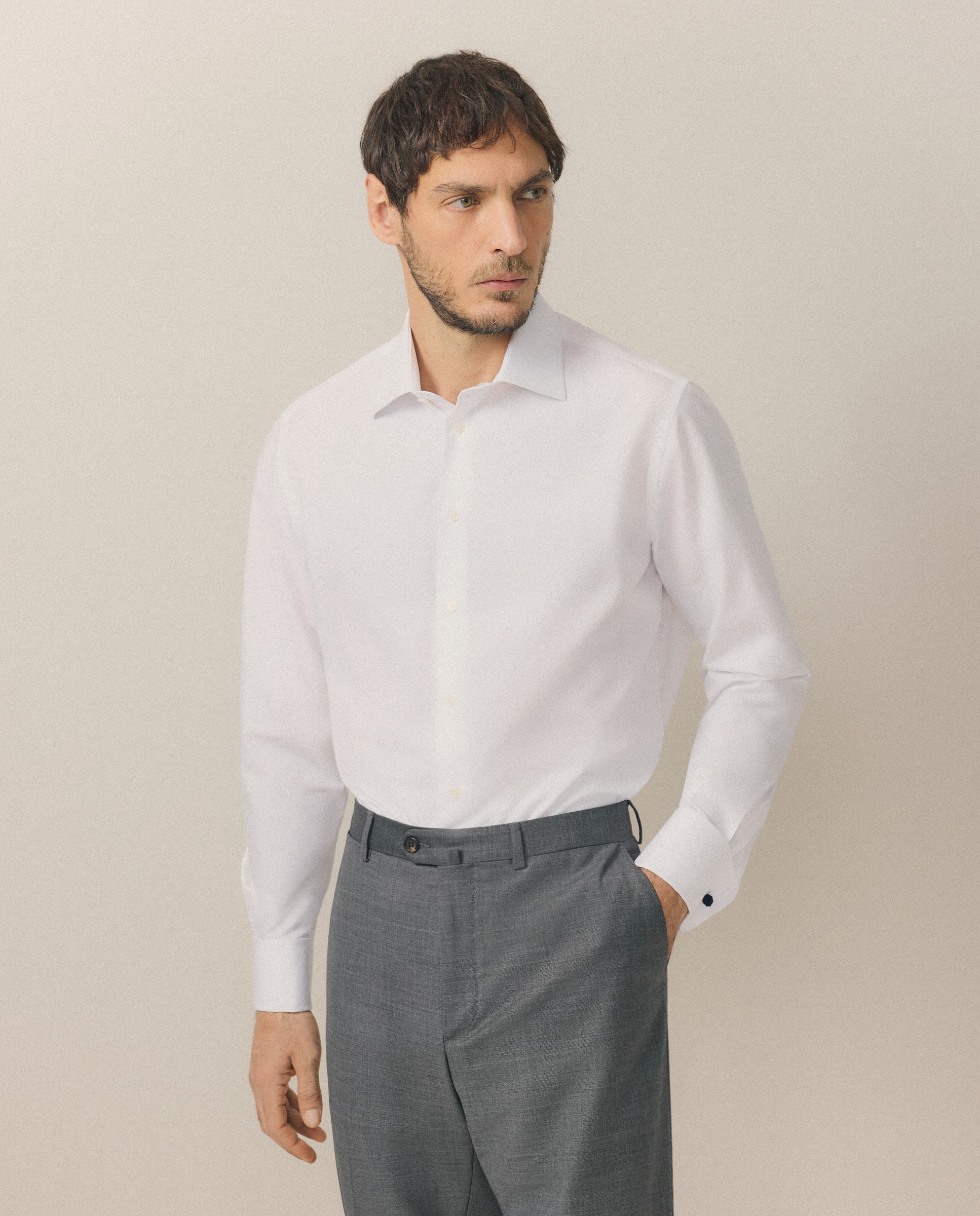 Imagem 0 de Camisa Clássica de Manga Comprida Non Iron