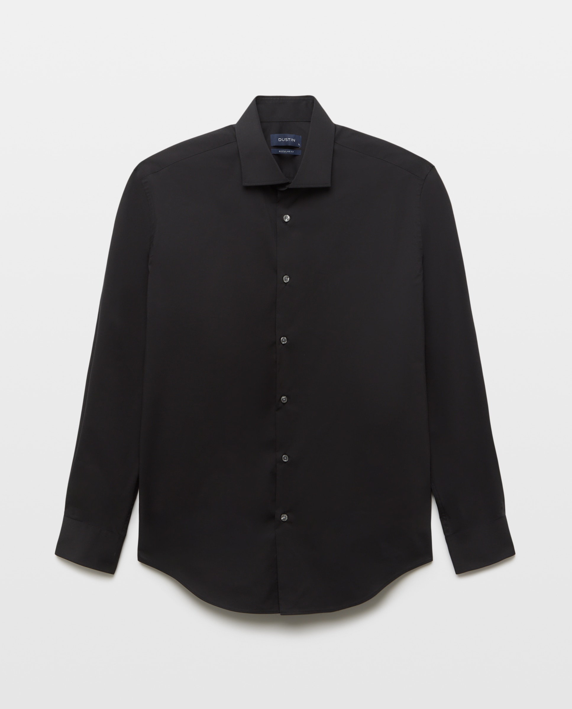 Camisa de vestir con stretch fit regular. - Dustin - Negro Negro-4