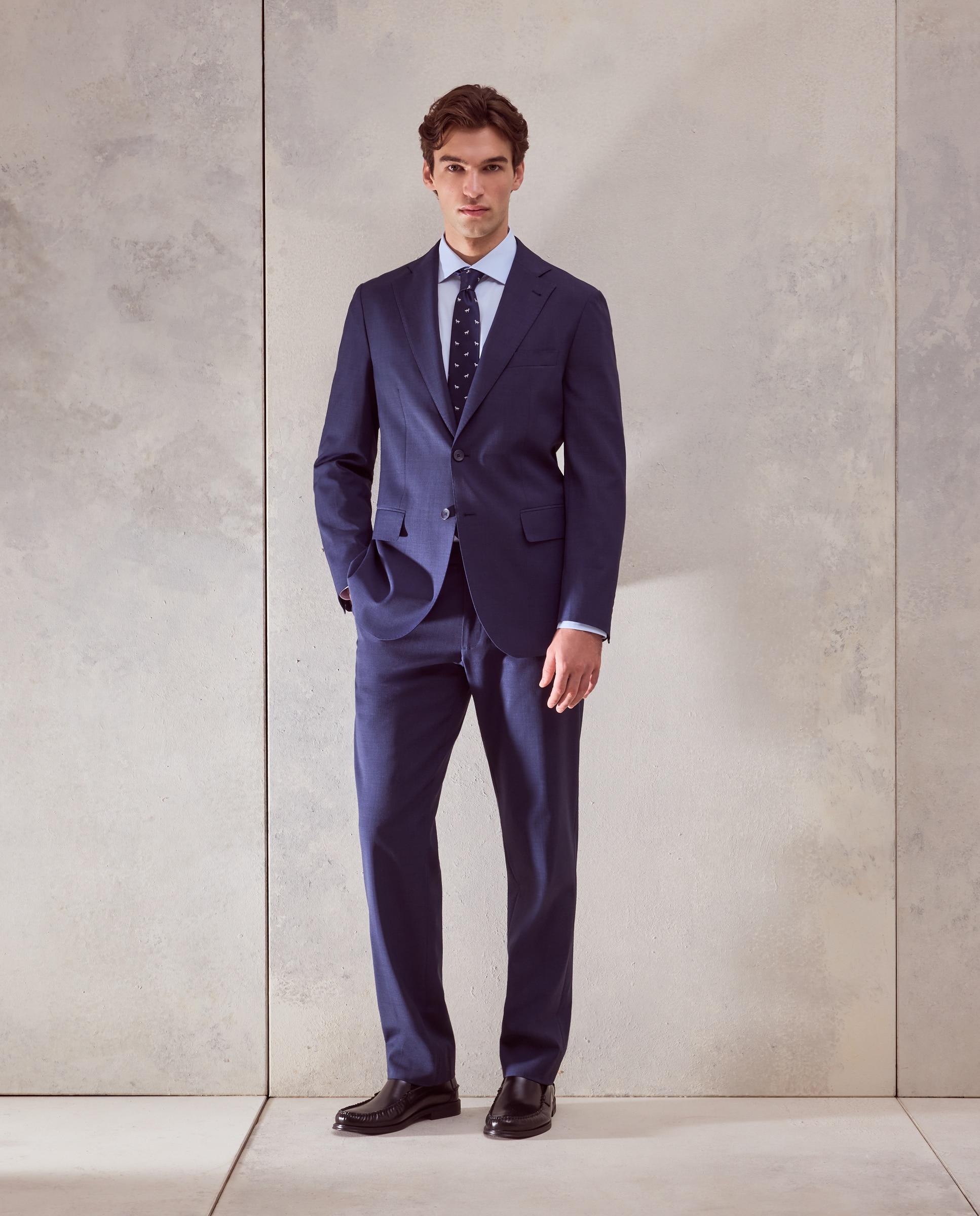 Camisa de vestir con stretch fit regular. - Dustin - Azul claro Azul claro-2