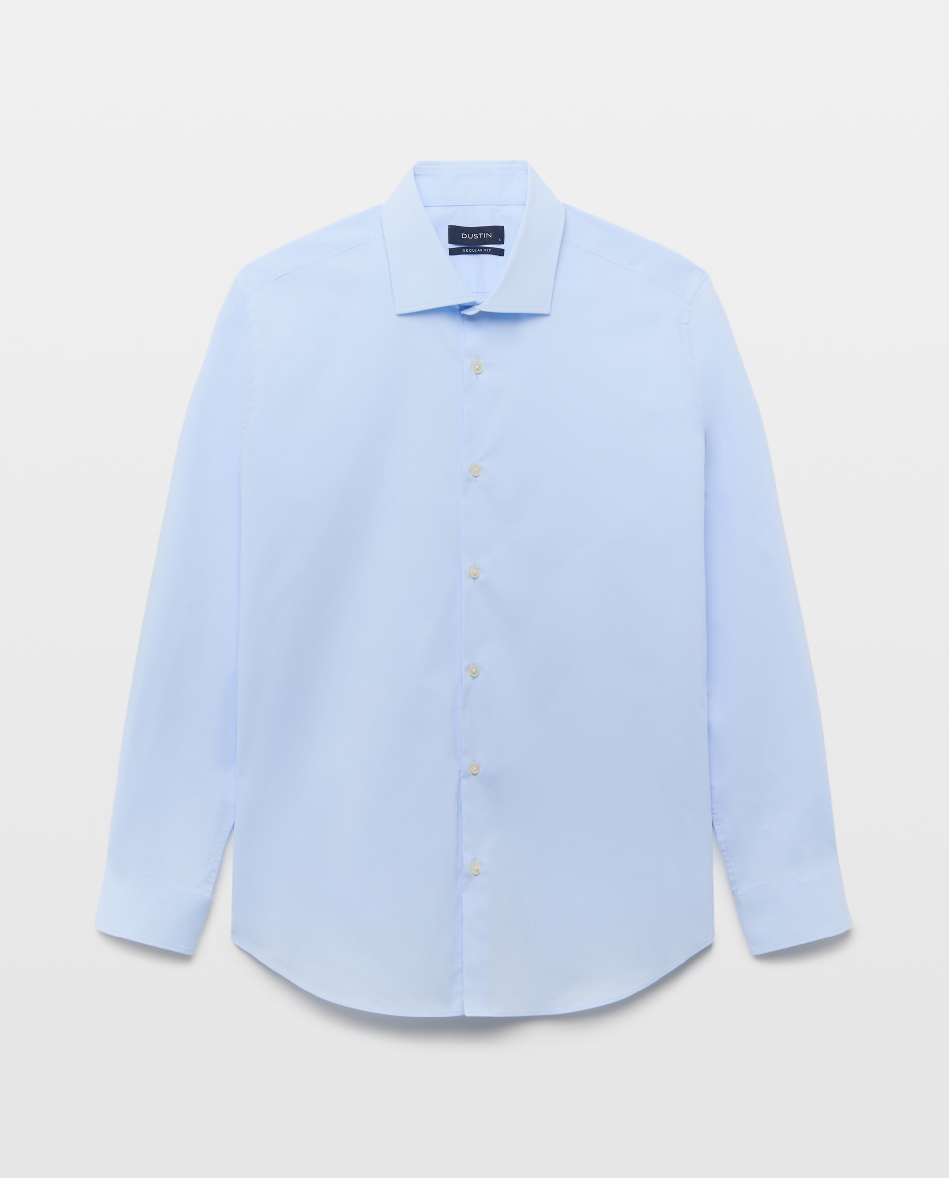 Camisa de vestir con stretch fit regular. - Dustin - Azul claro Azul claro-4