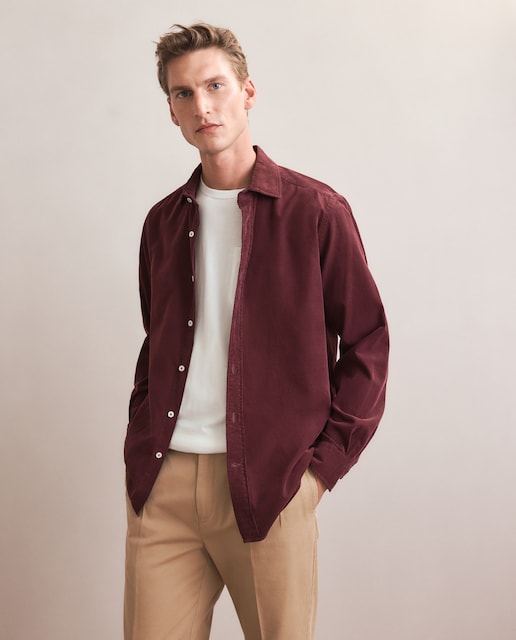 Imagem 0 de Camisa de Bombazina com Manga Comprida