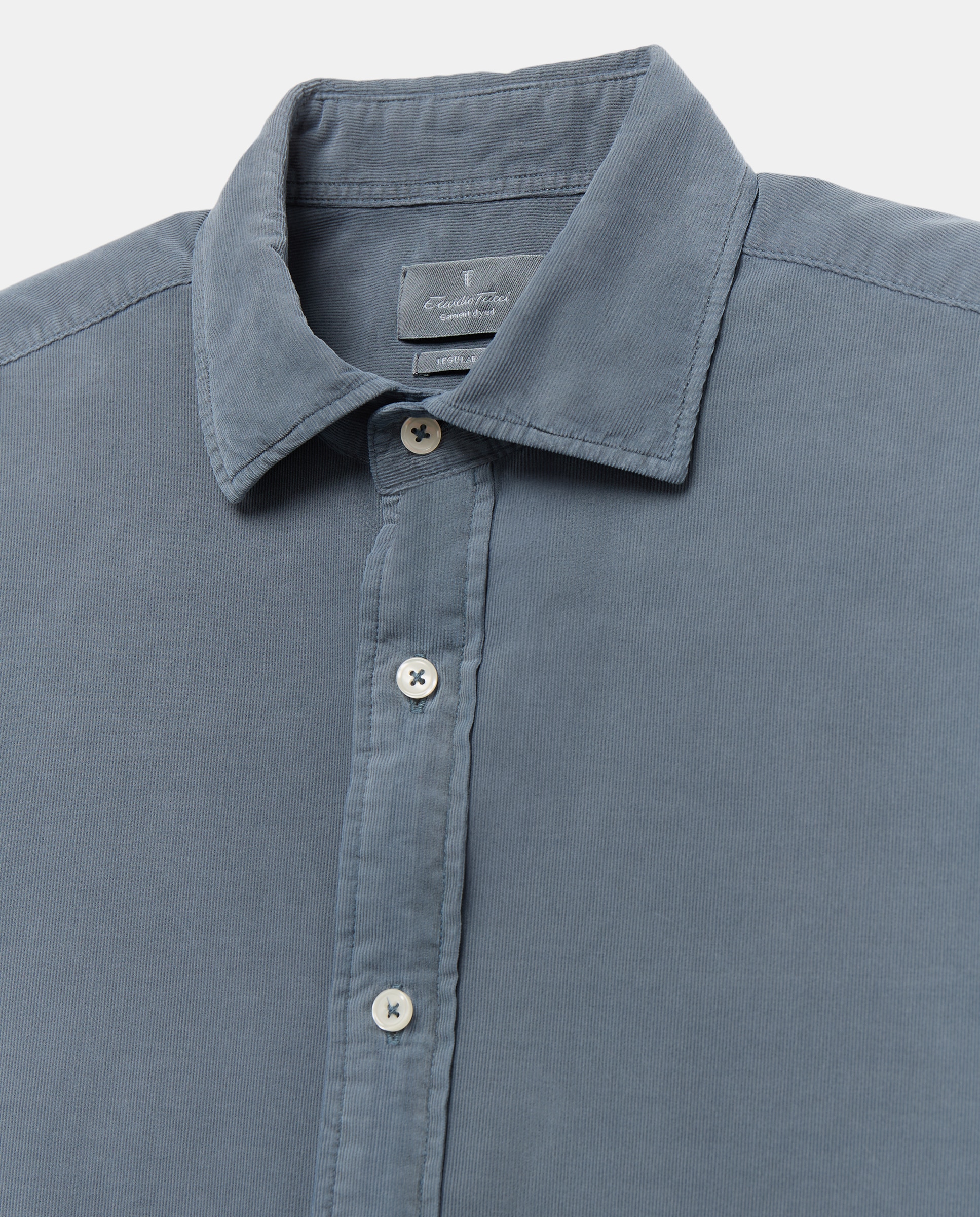 Camisa sport hombre manga larga - Emidio Tucci - Azul Azul-2