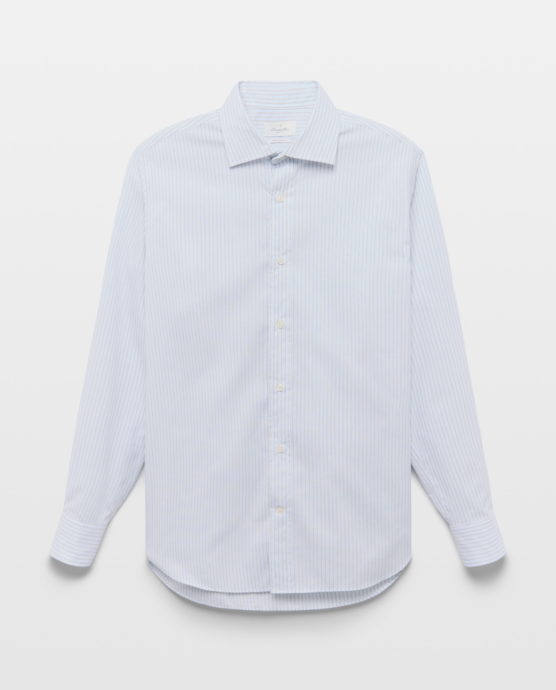 Camisa sport hombre manga larga - Emidio Tucci - Kaki Kaki-4