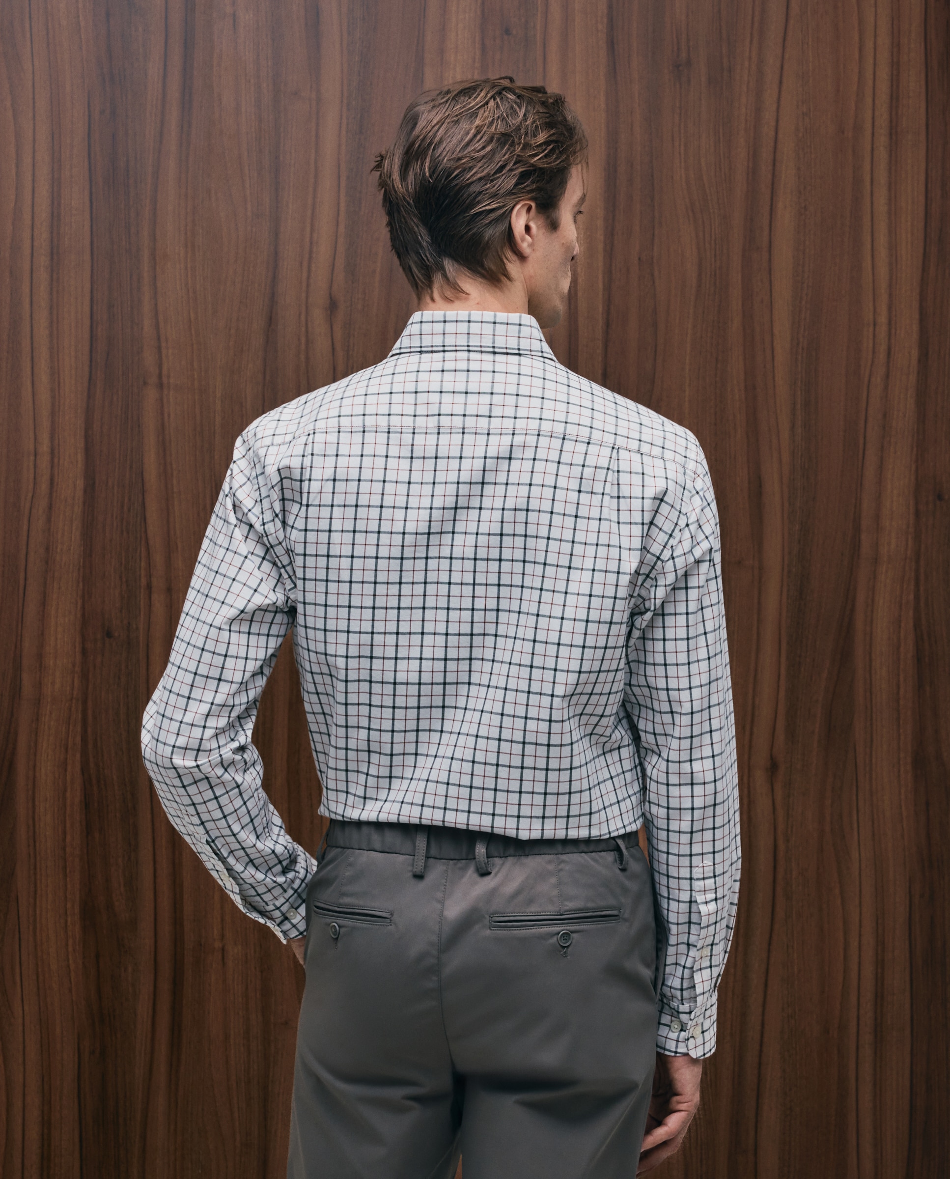 Camisa sport twill lav hombre - Emidio Tucci - Beige Beige-3