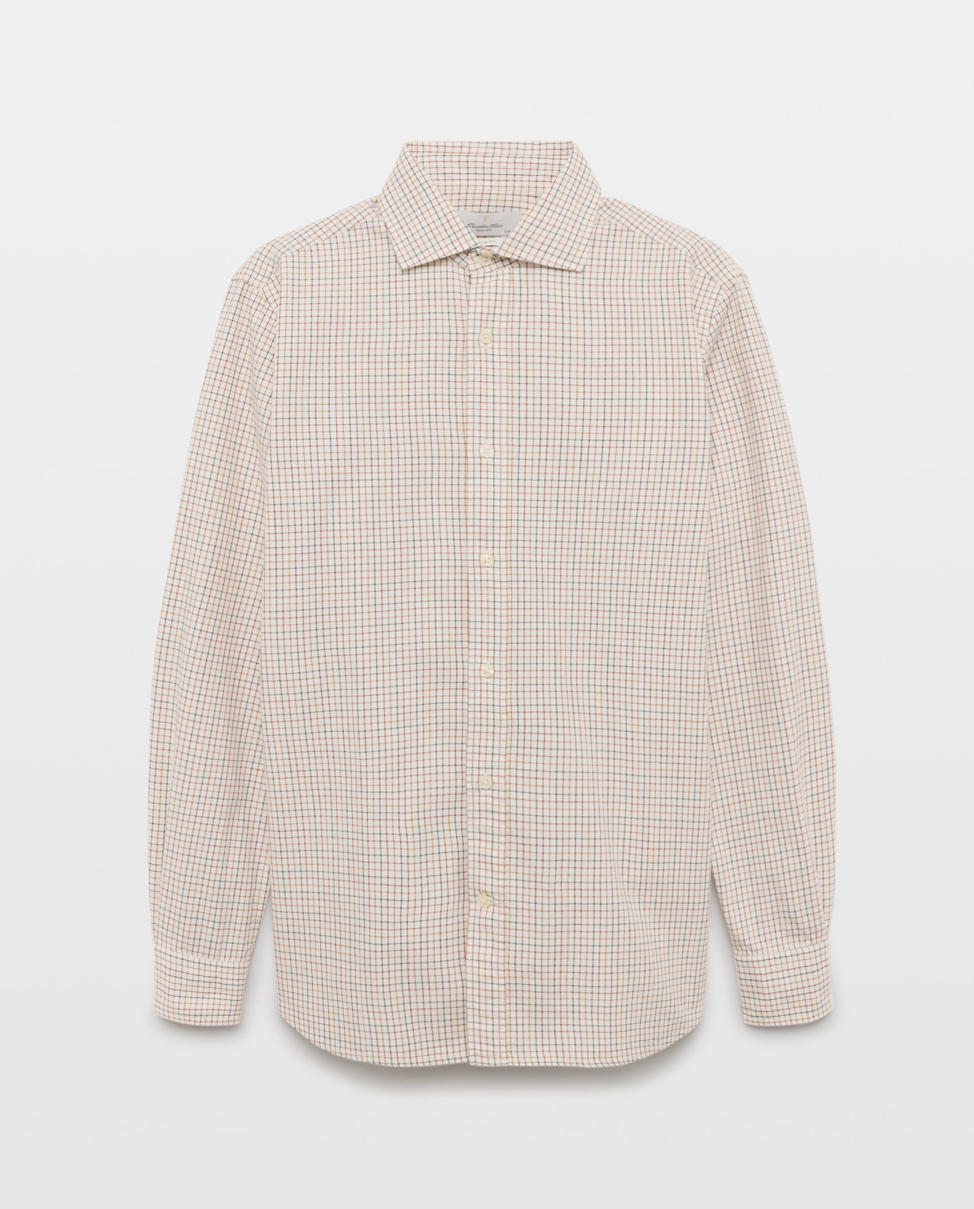 Camisa sport twill lav hombre - Emidio Tucci - Beige Beige-4