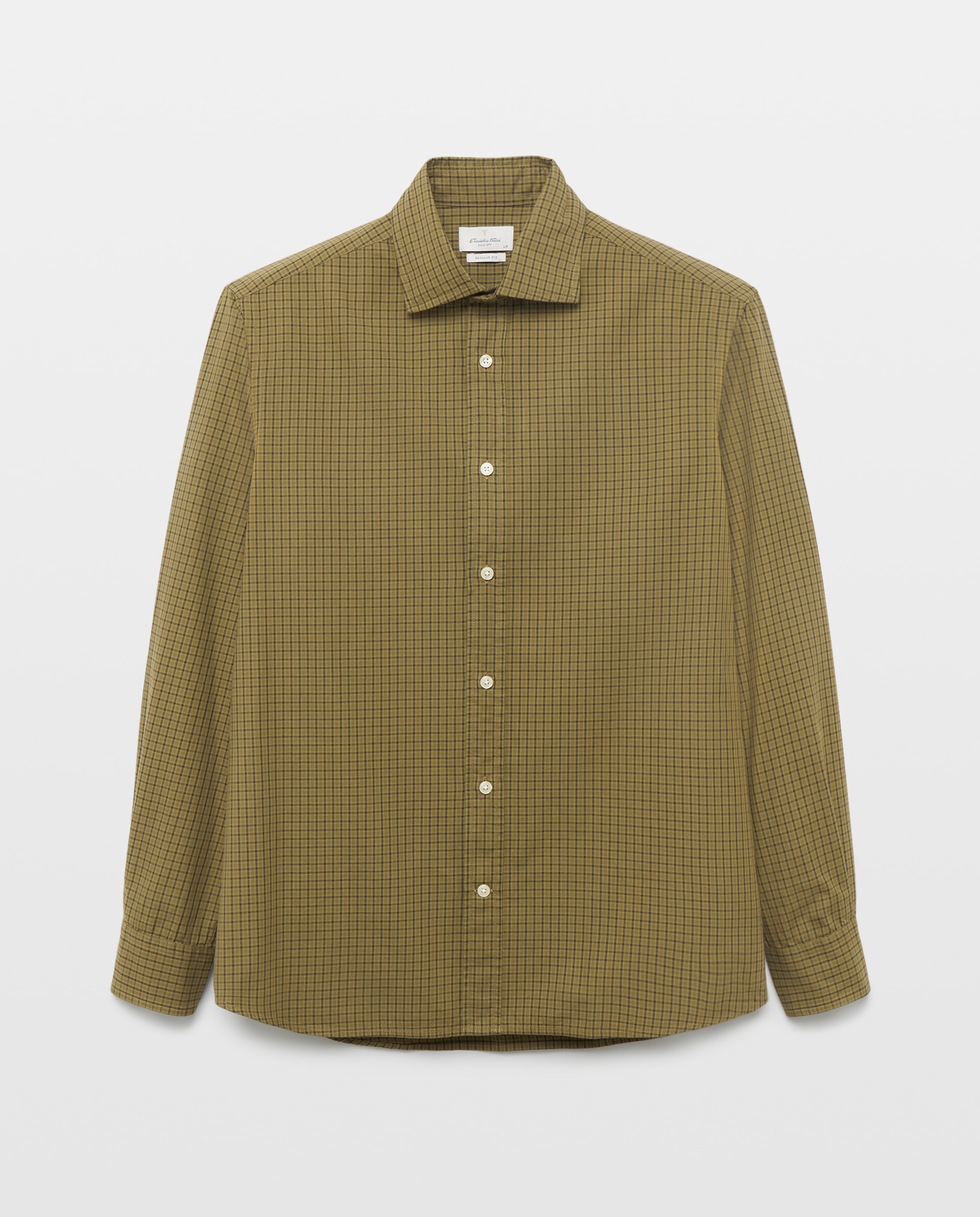 Camisa sport twill hombre - Emidio Tucci - Verde Verde-4