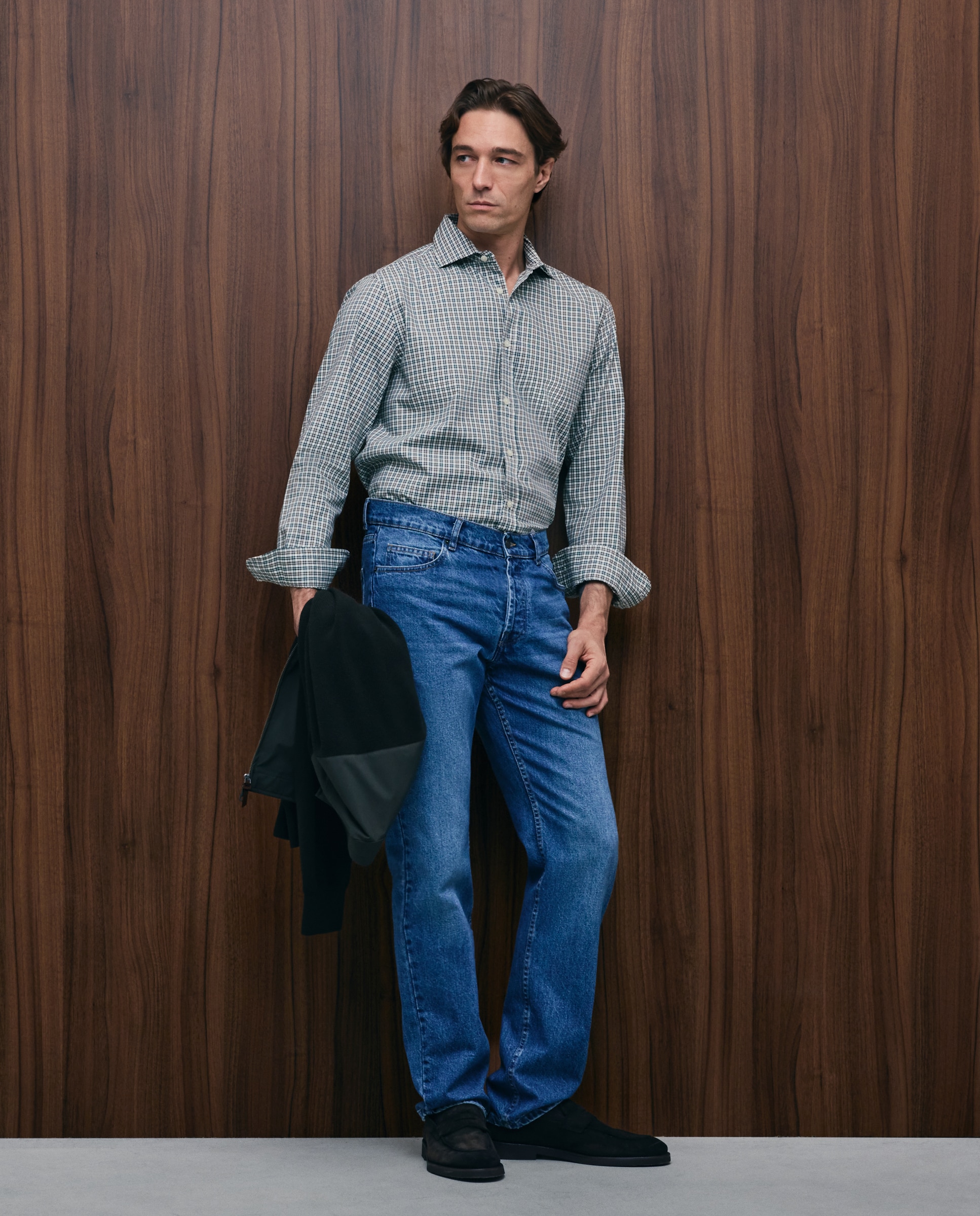 Camisa sport twill hombre - Emidio Tucci - Azul Azul-2
