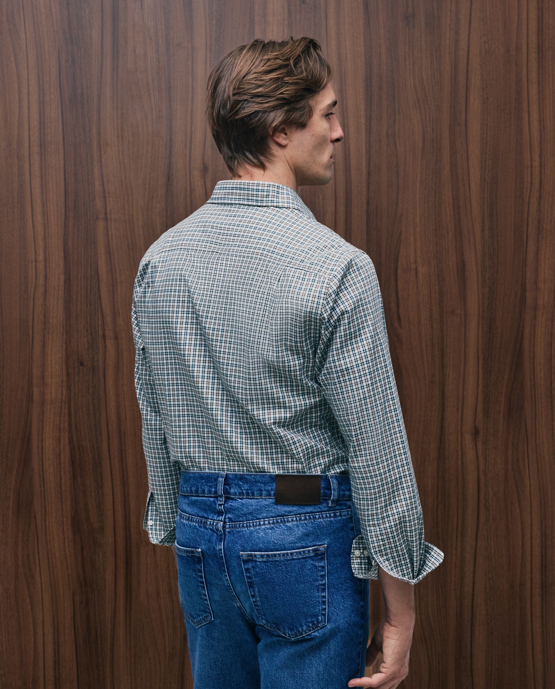 Camisa sport twill hombre - Emidio Tucci - Azul Azul-3
