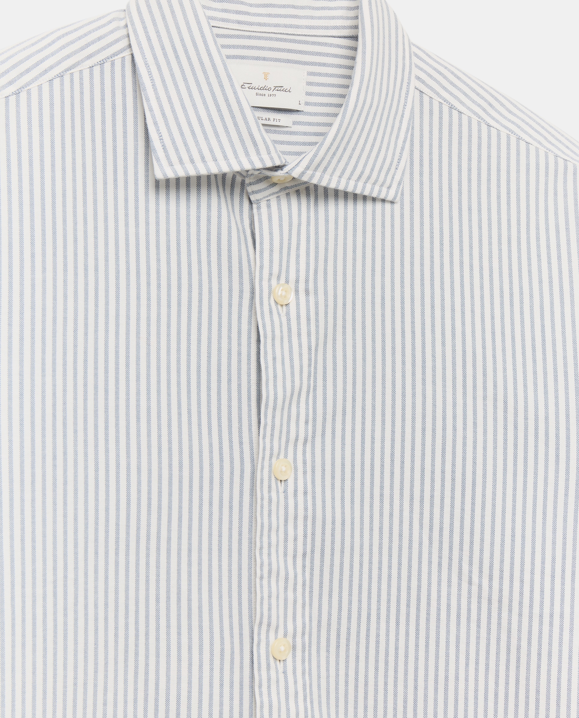 Camisa sport hombre m/l - Emidio Tucci - Azul marino Azul marino-5
