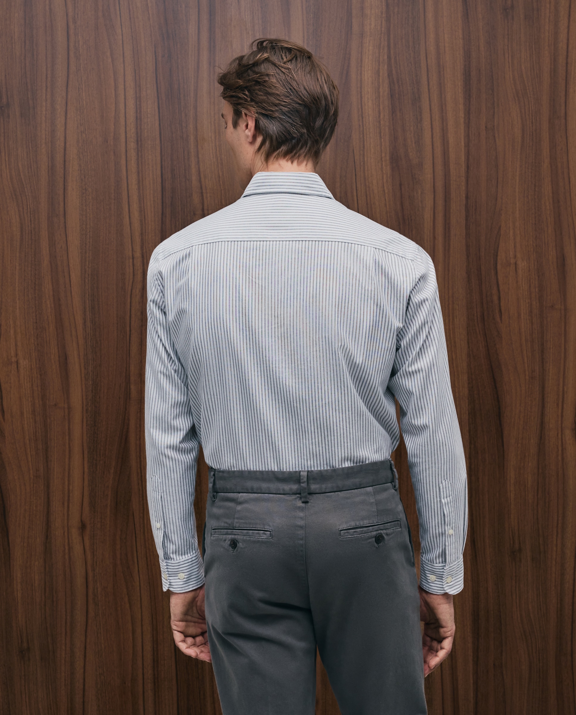 Camisa sport hombre m/l - Emidio Tucci - Marrón Marrón-3