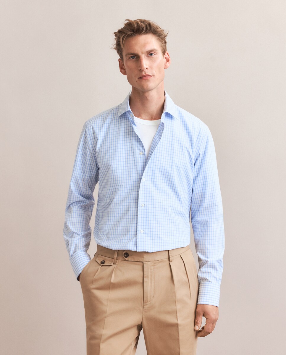 Camisa de vestir non iron manga larga de hombre · Emidio Tucci