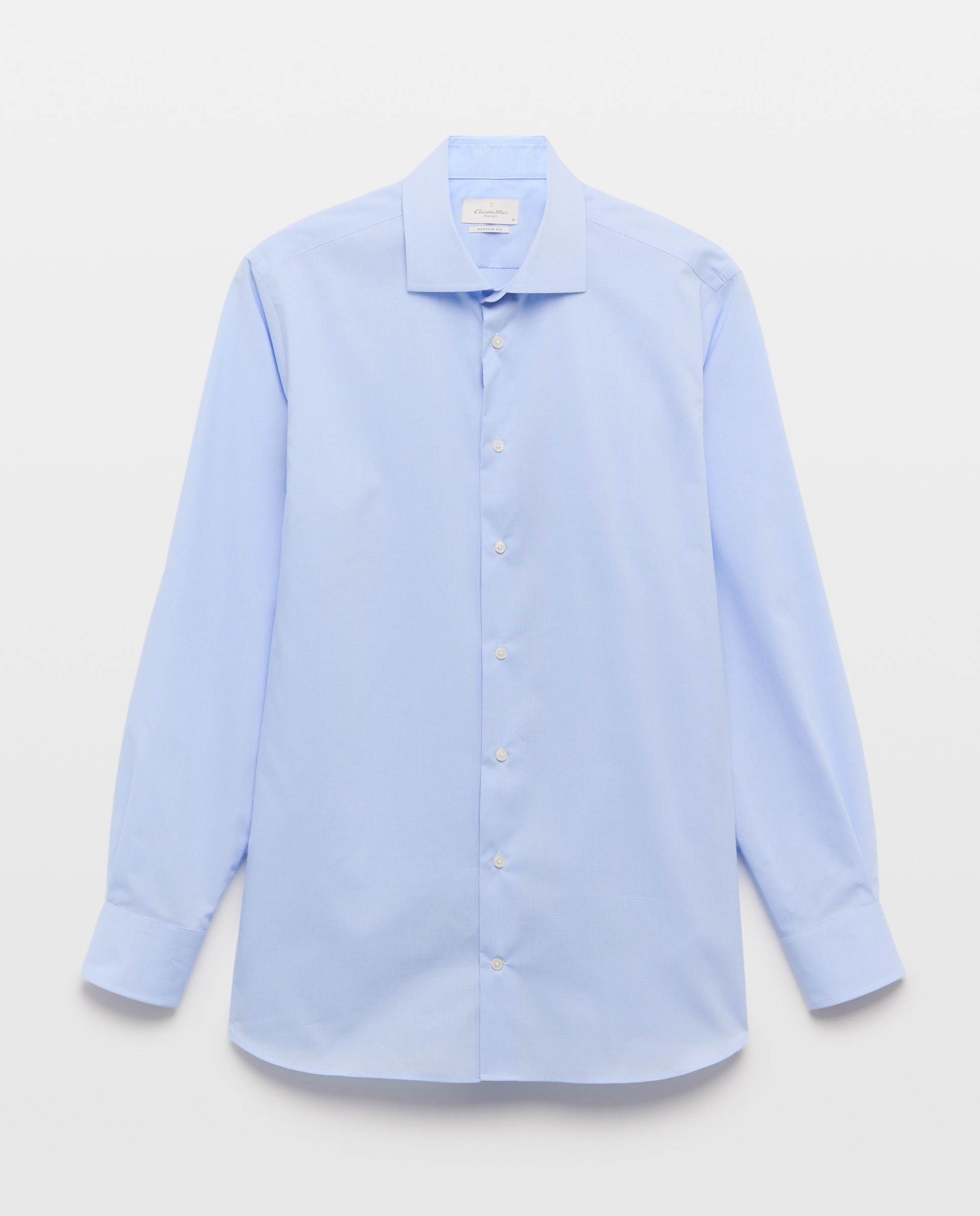 Camisa vestir non iron hombre m/l - Emidio Tucci - Azul Azul-5