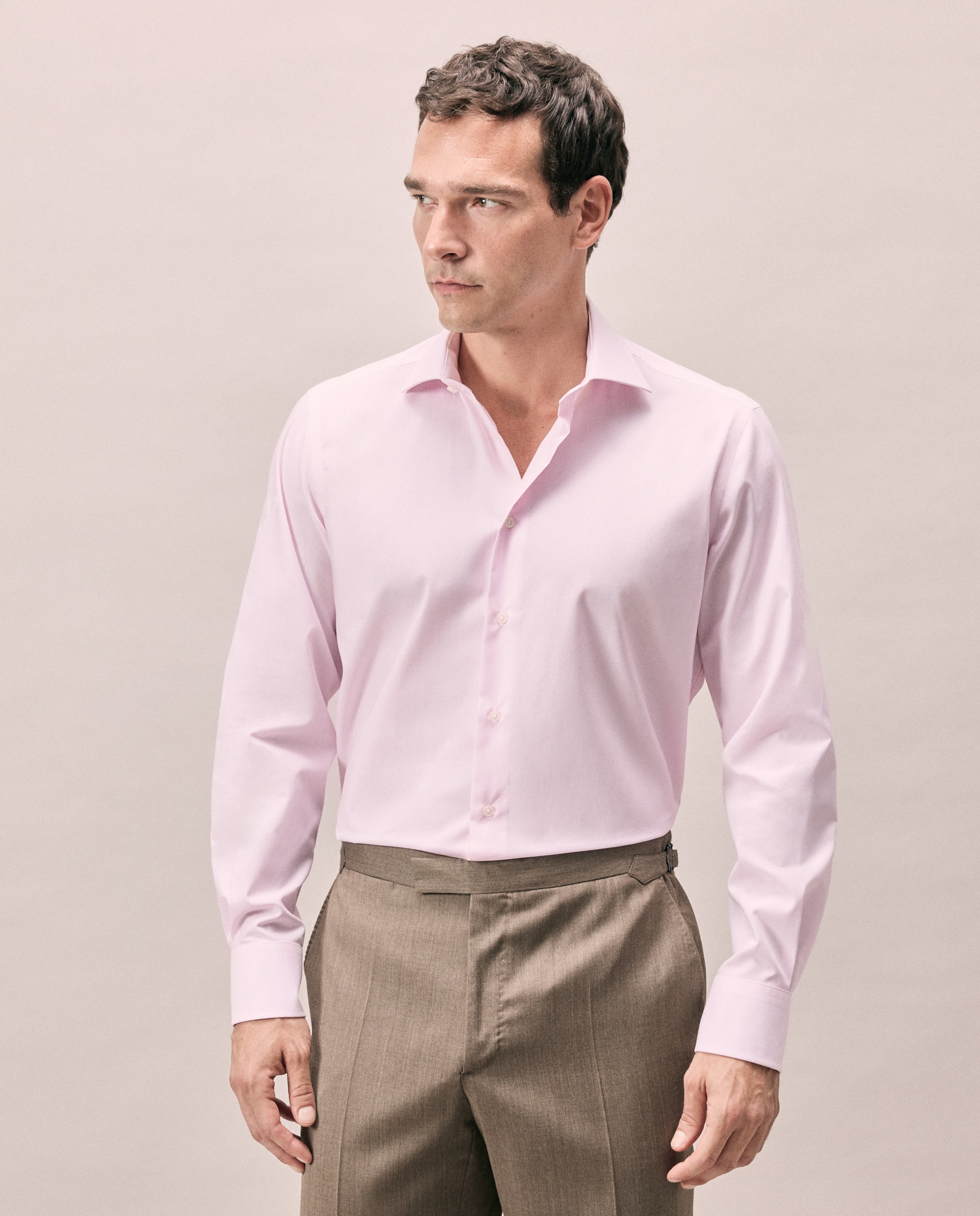 Imagen 0 de Camisa vestir non iron hombre m/l Rosa