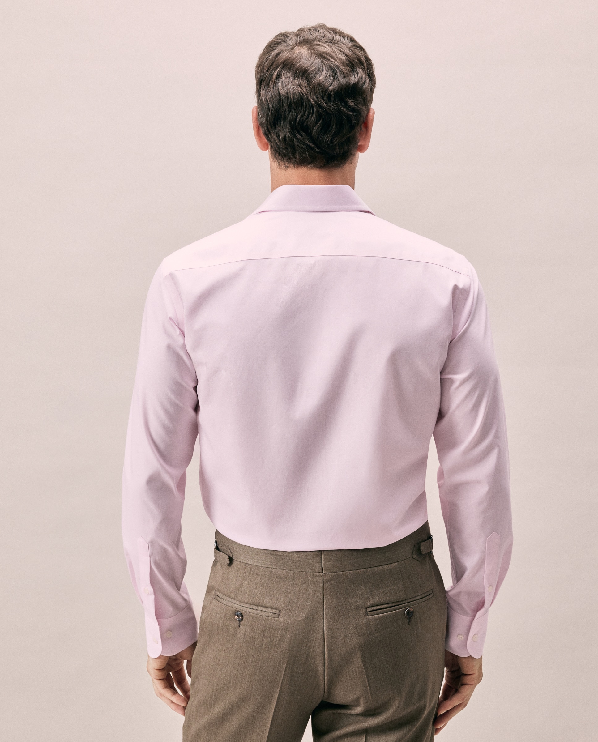 Camisa vestir non iron hombre m/l - Emidio Tucci - Rosa Rosa-4