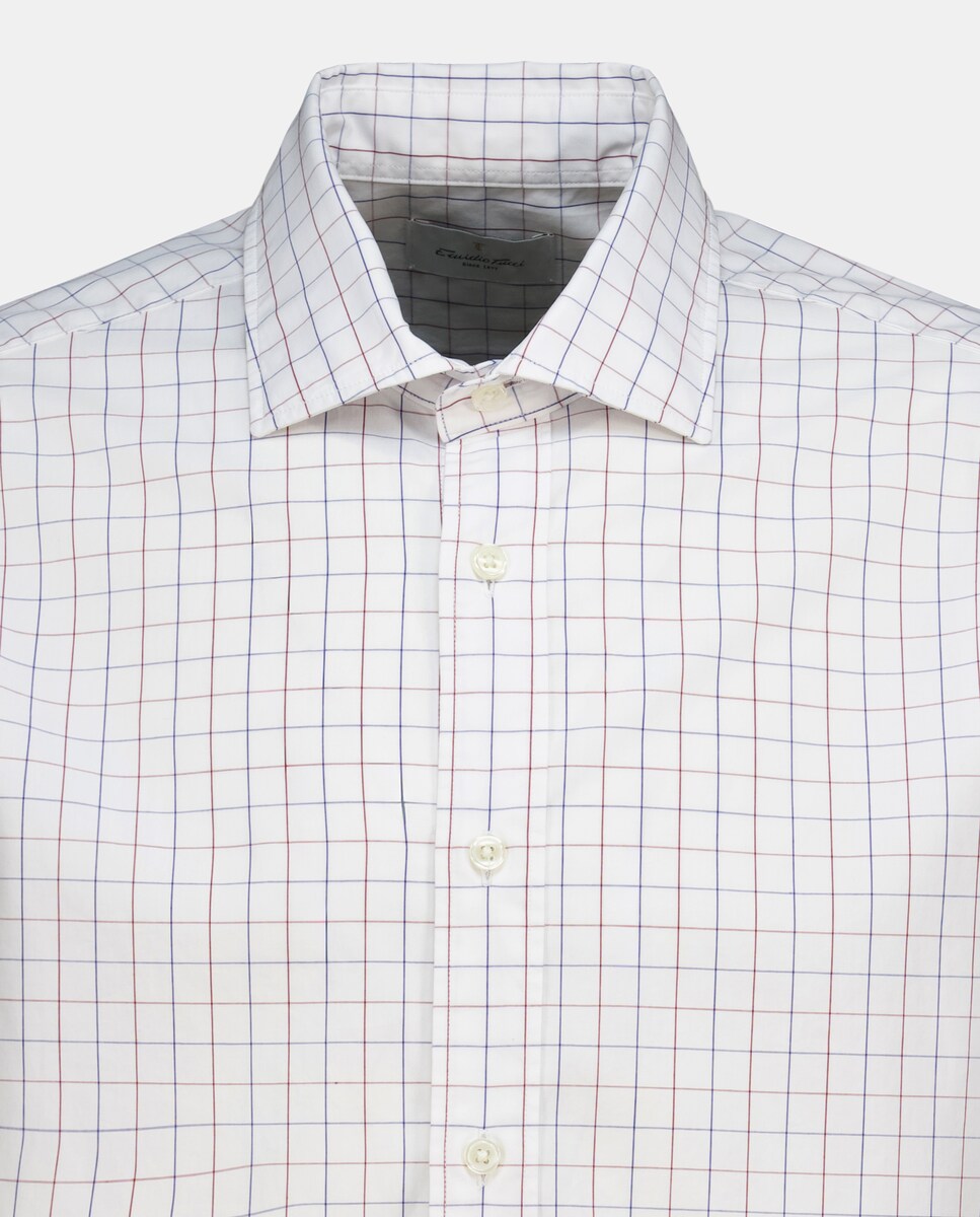 Camisa Casual de Manga Comprida Vermelho/Grená-6