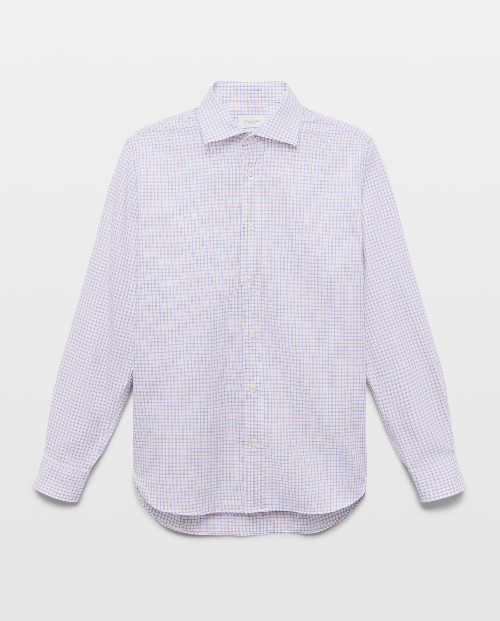 Camisa sport hombre manga larga - Emidio Tucci - Granate Granate-4
