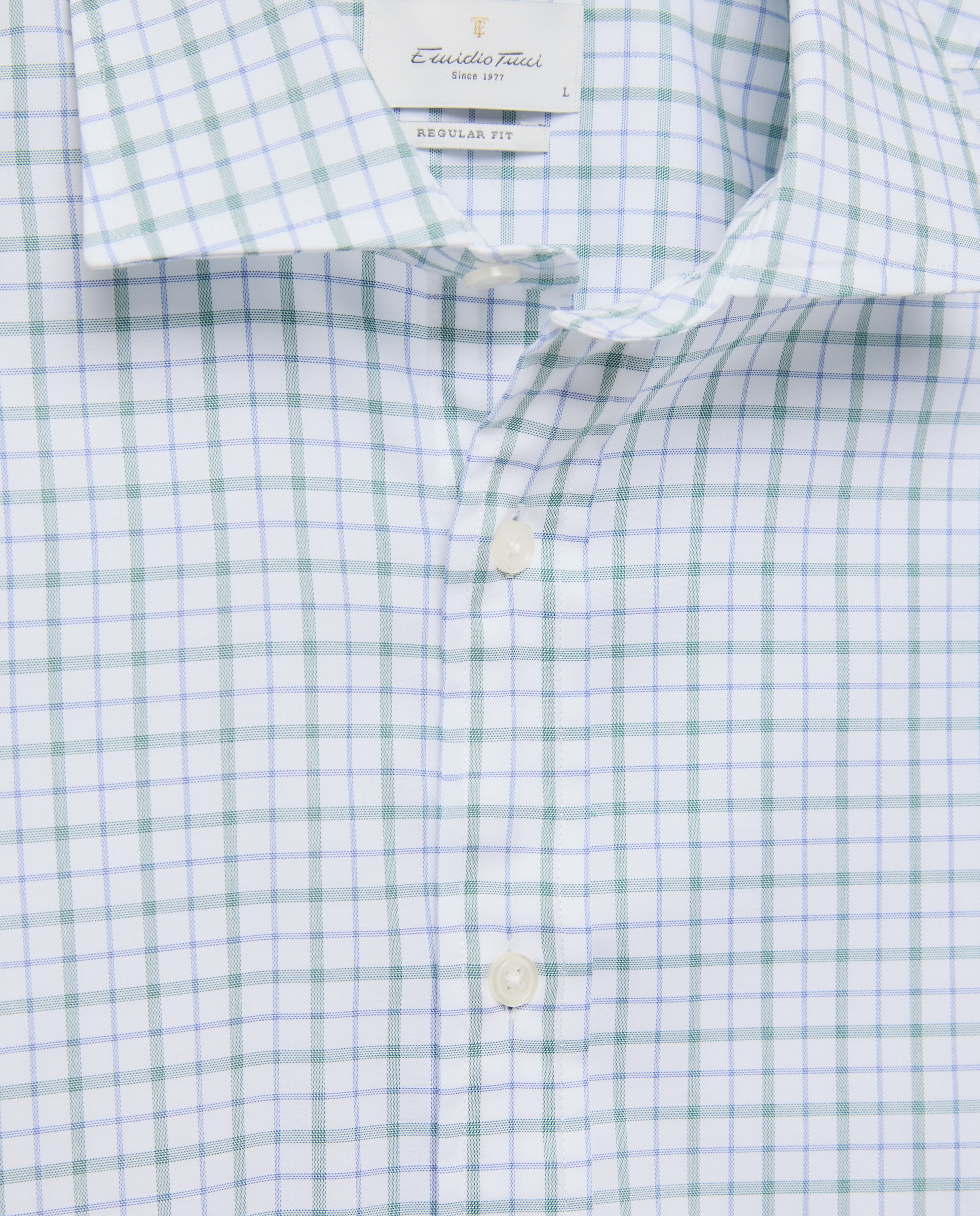 Camisa sport hombre m/l - Emidio Tucci - Verde Verde-5