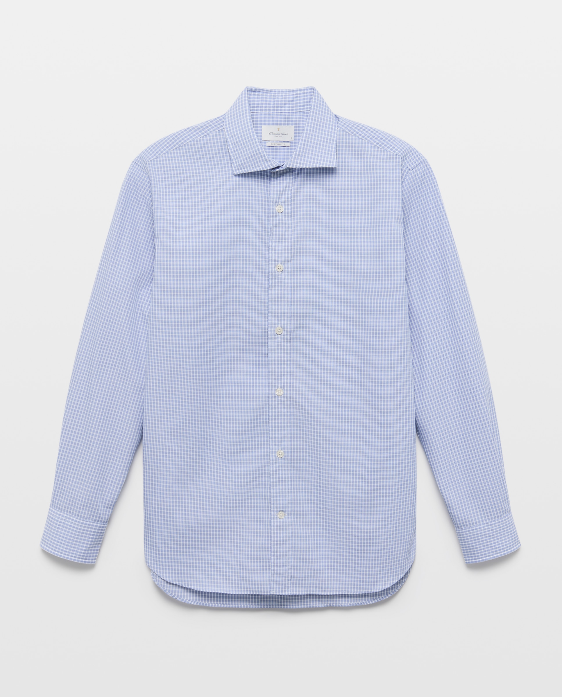 Camisa sport hombre m/l - Emidio Tucci - Azul Azul-4