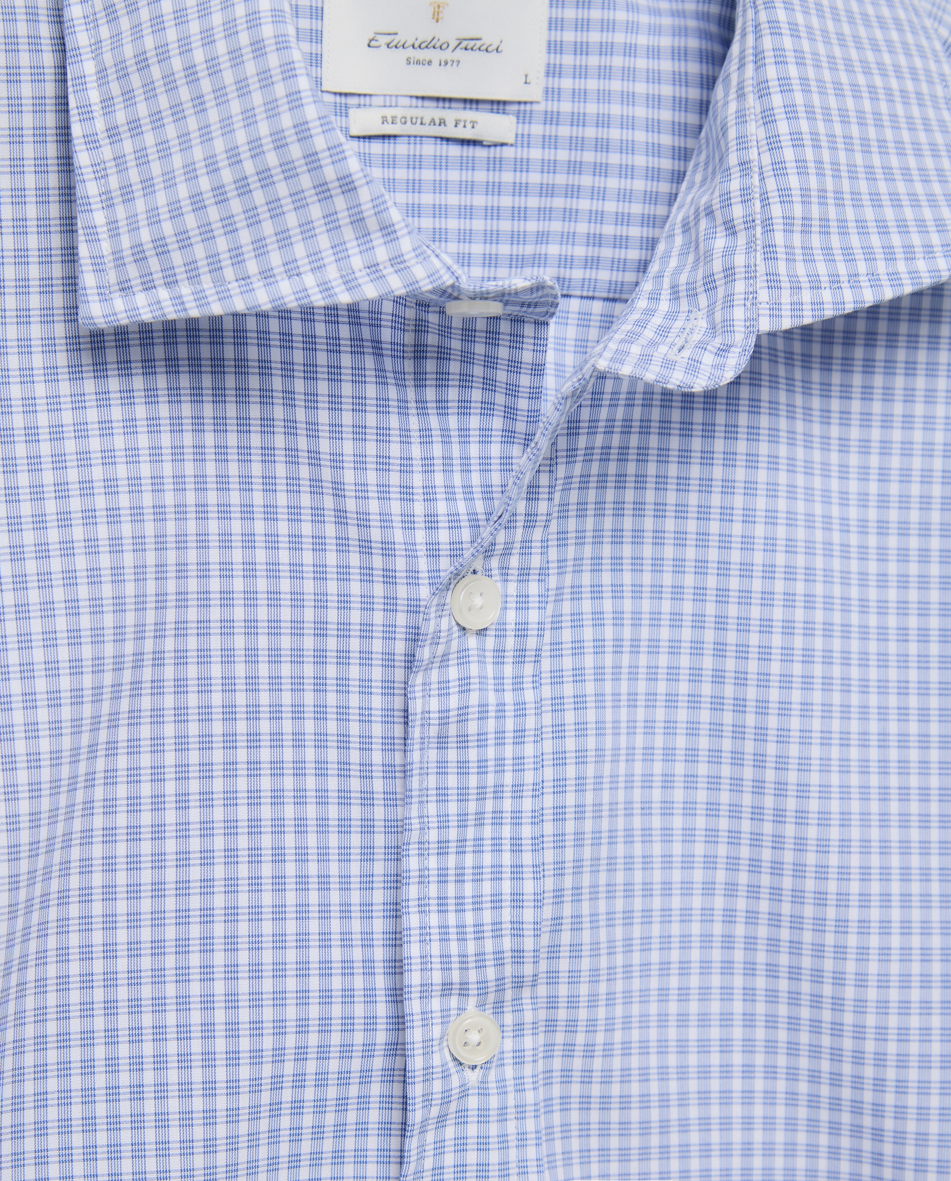 Camisa sport hombre m/l - Emidio Tucci - Azul Azul-5