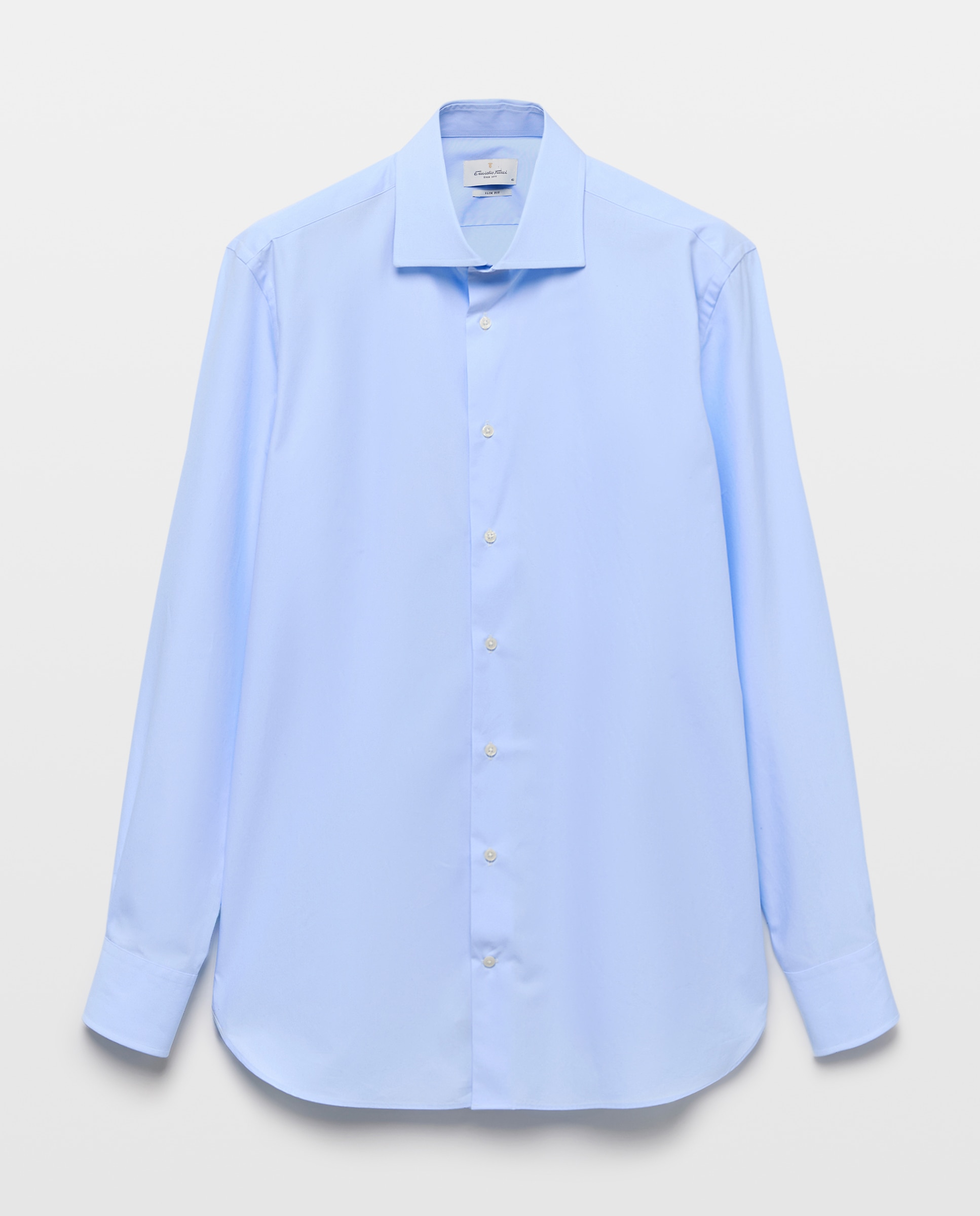 Camisa Formal Slim Fit Celeste-5