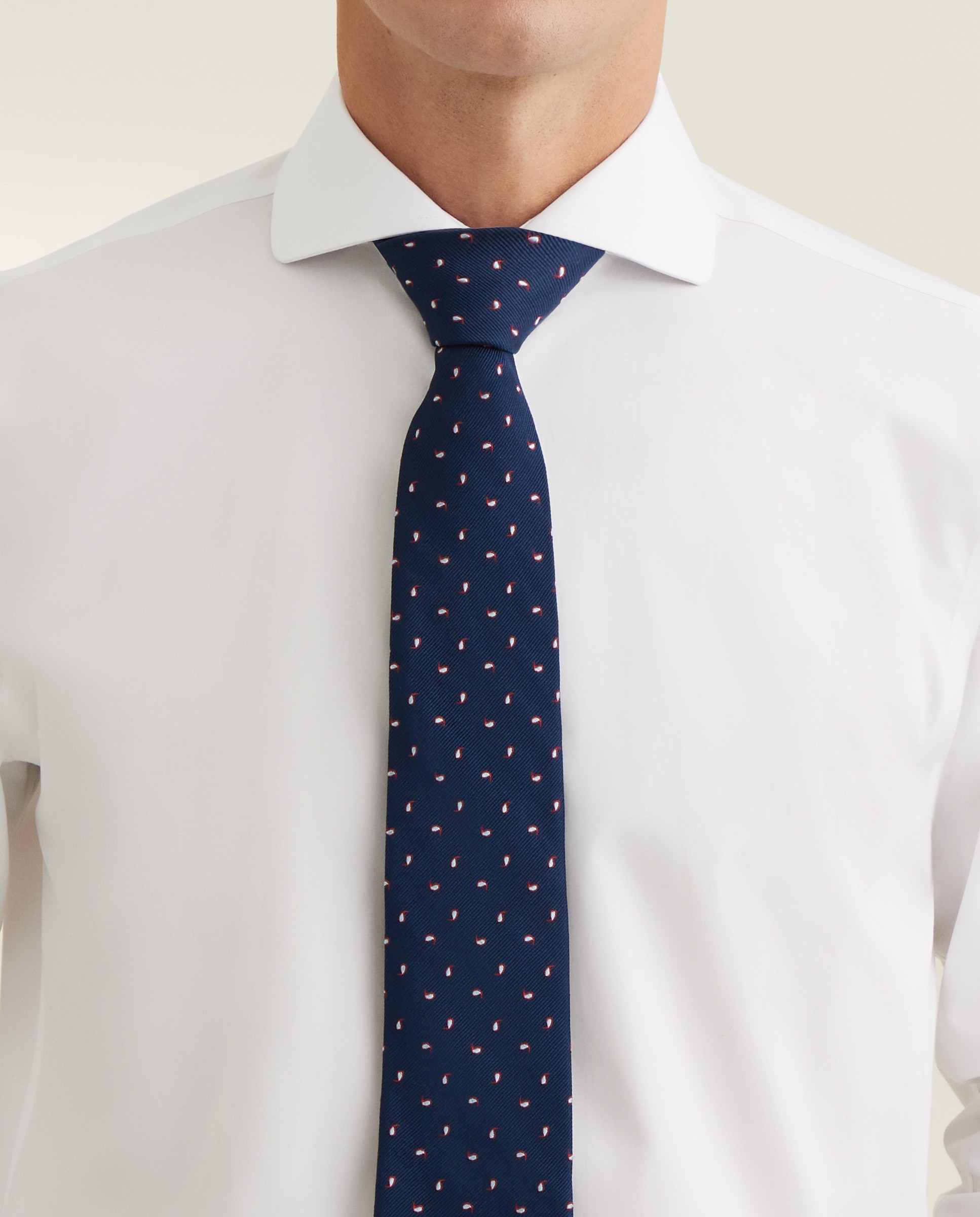 Camisa Formal Slim Fit Branco-7