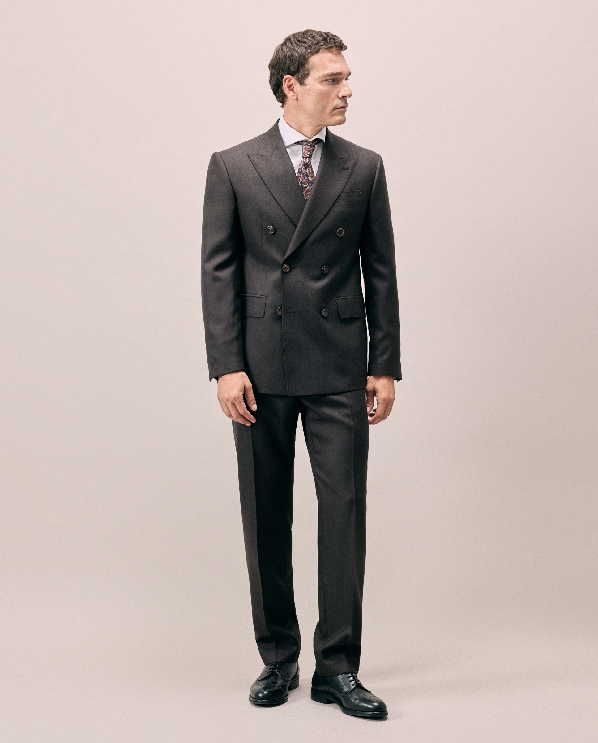 Camisa vestir 100% algodón non iron slim fit - Emidio Tucci - Blanco Blanco-2