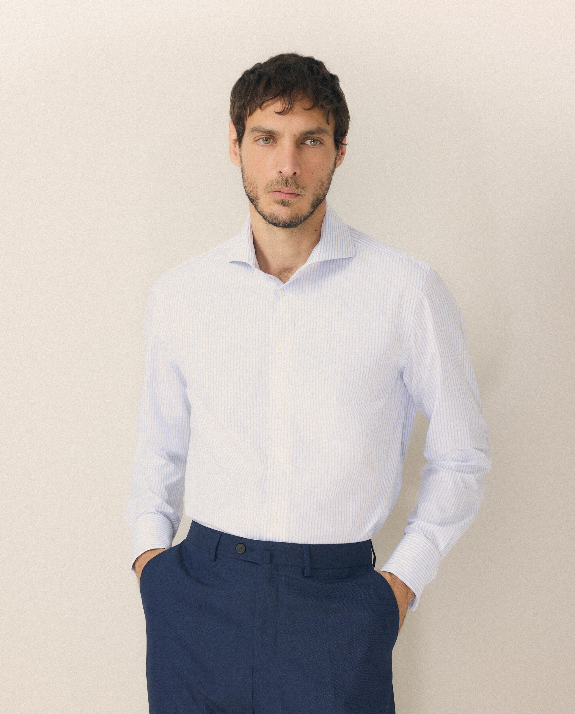 Imagem 0 de Camisa Clássica Non Iron com Manga Comprida