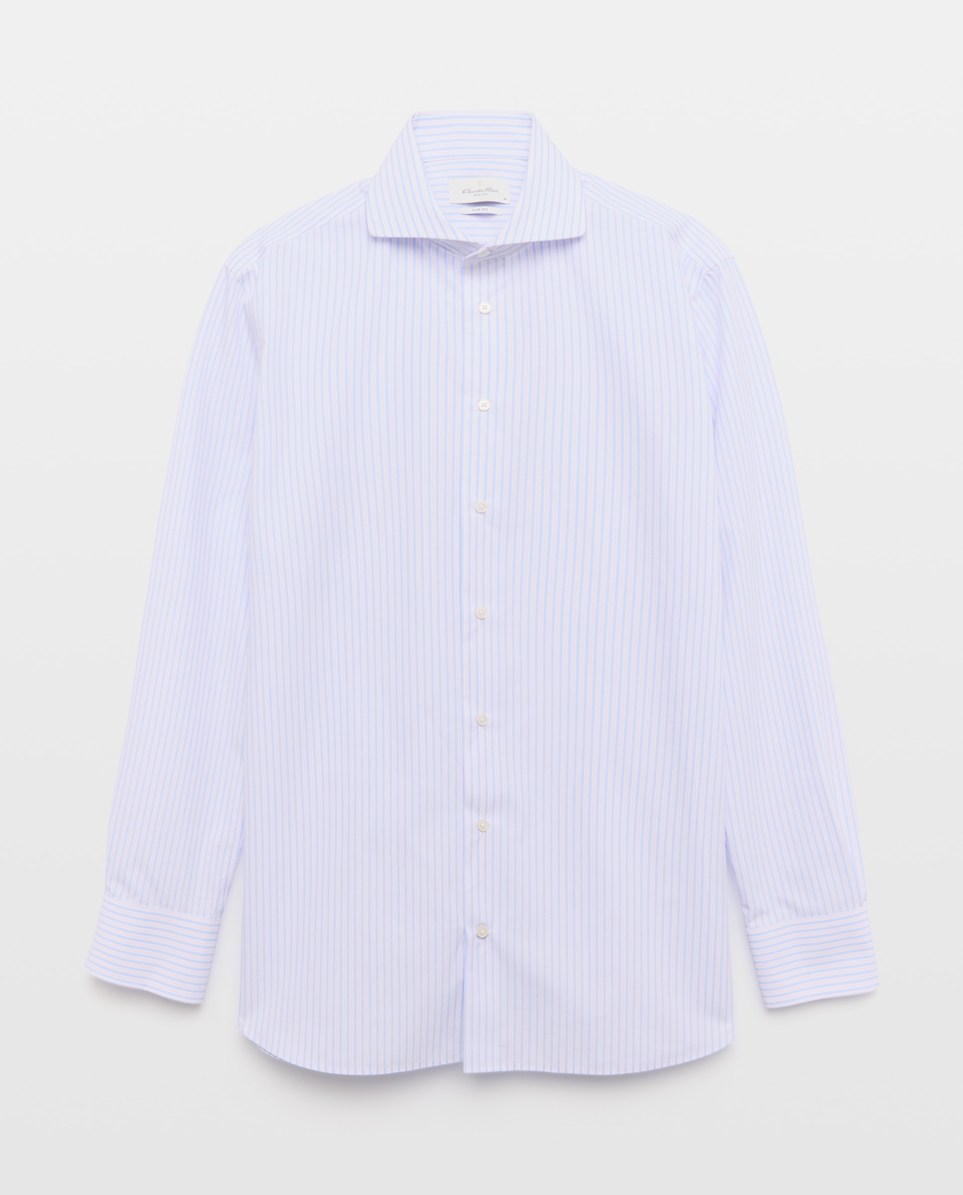 Camisa Clássica de Manga Comprida Non Iron Rosa-5