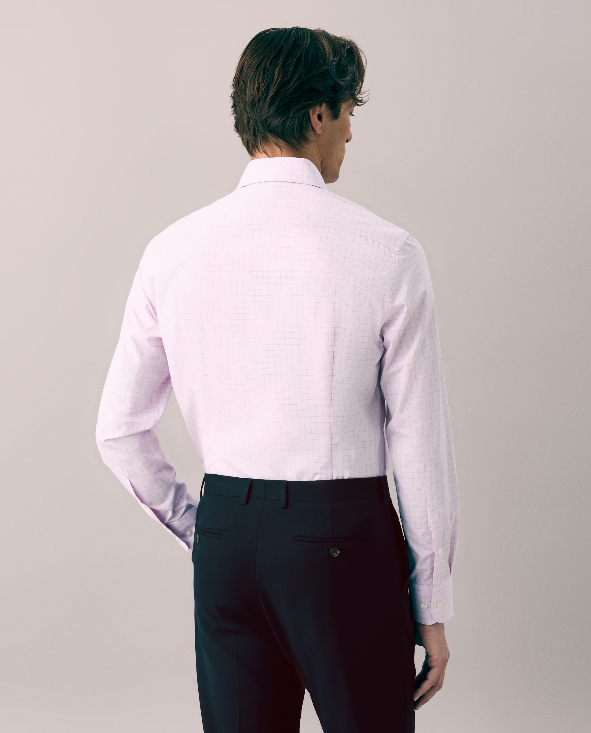 Camisa vestir non iron hombre manga larga - Emidio Tucci - Azul claro Azul claro-3