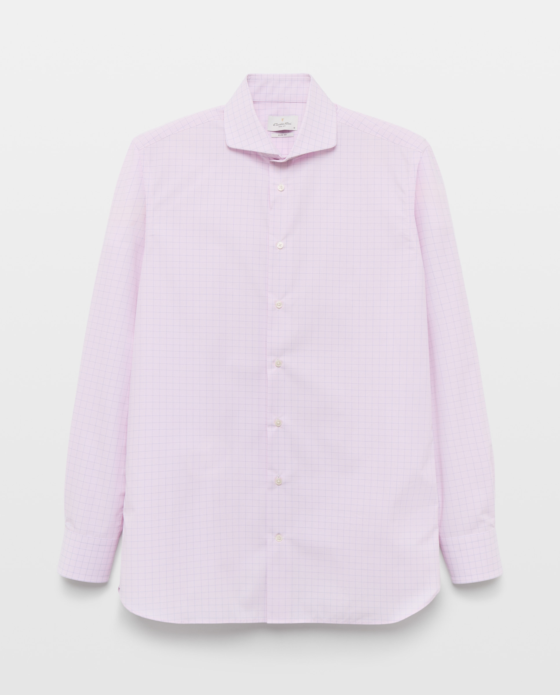 Camisa vestir non iron hombre manga larga - Emidio Tucci - Azul claro Azul claro-5