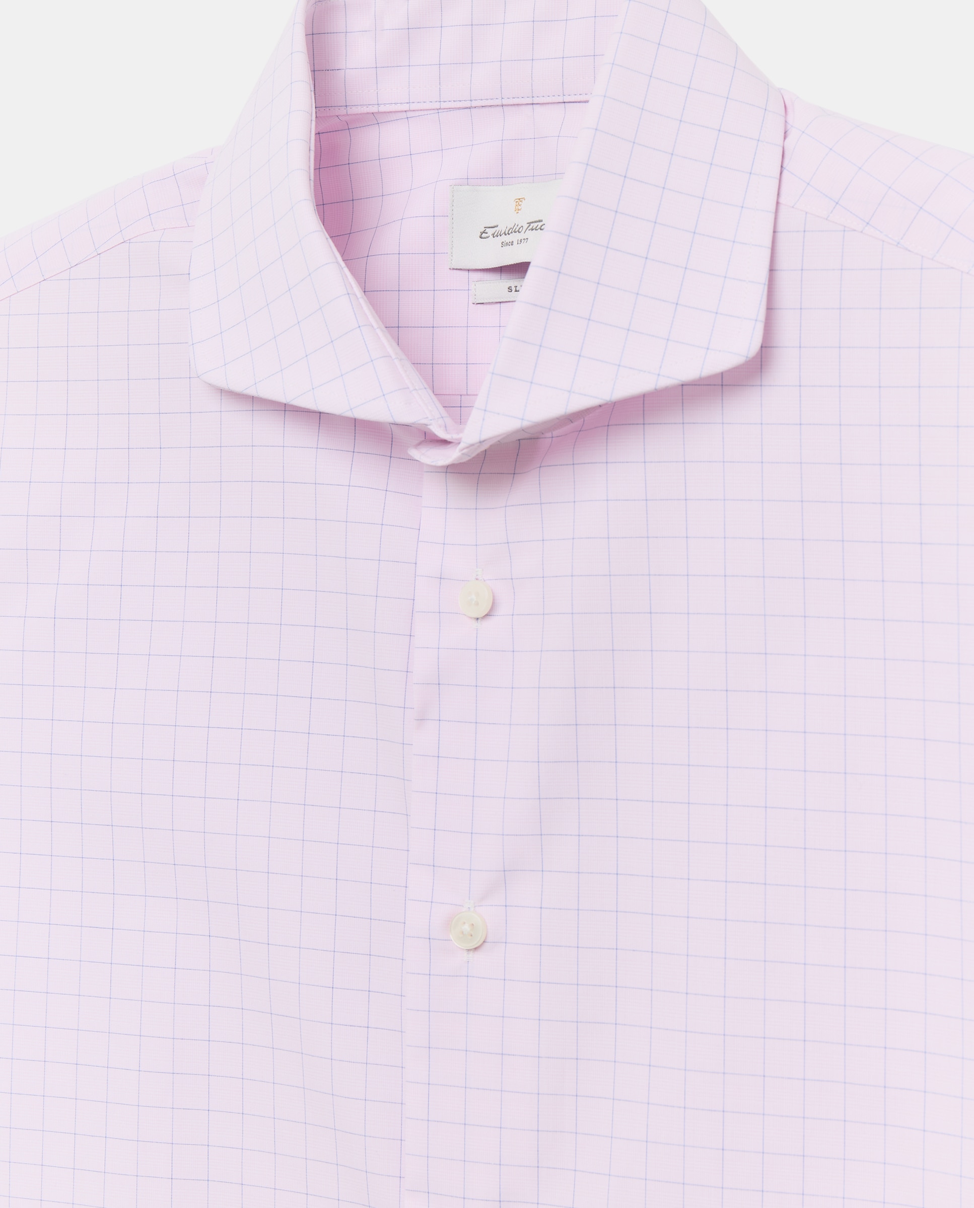 Camisa vestir non iron hombre manga larga - Emidio Tucci - Azul claro Azul claro-6