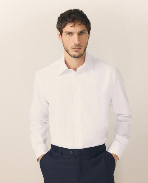 Camisa vestir de hombre classic fit