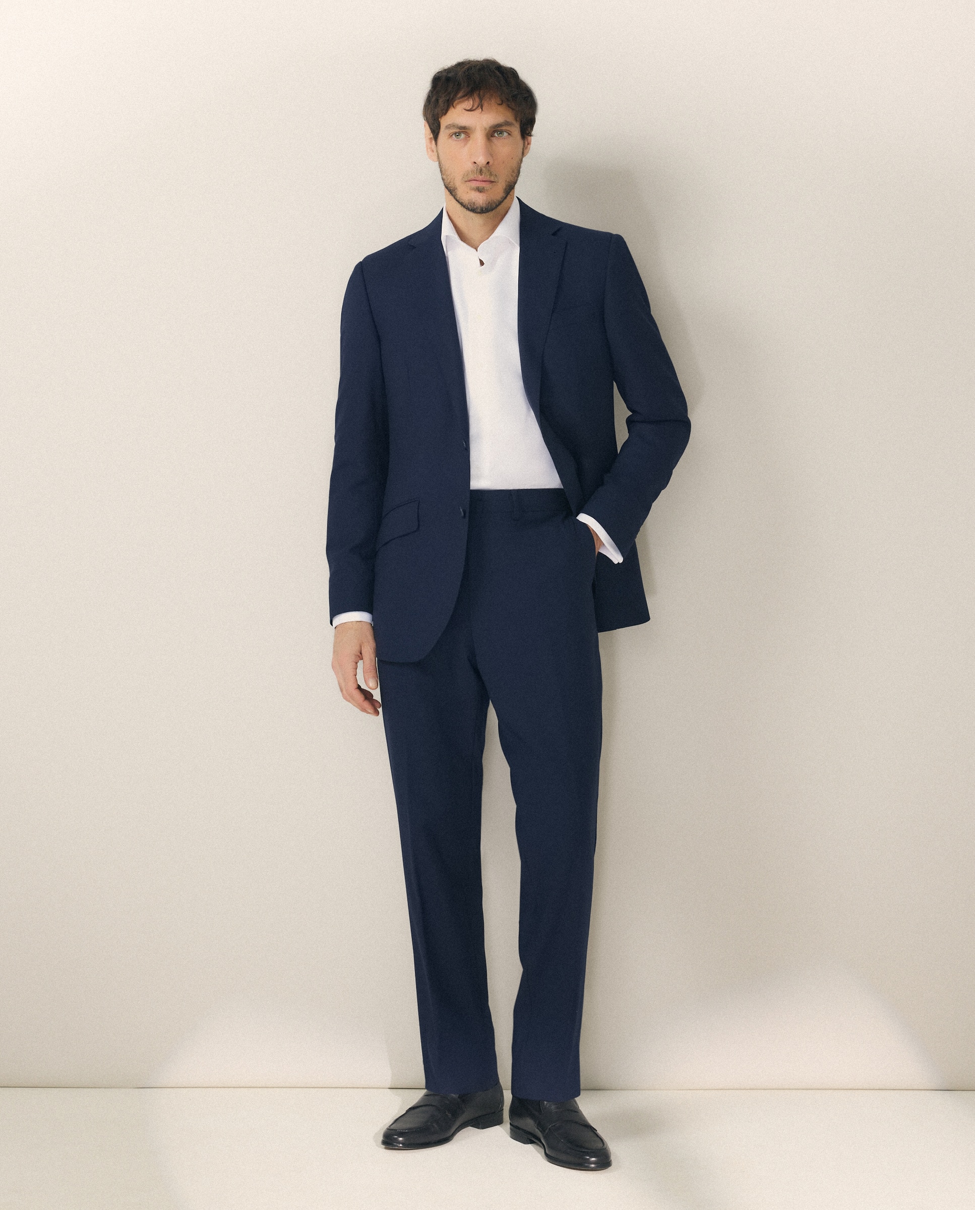 Camisa Formal Slim Fit Branco-2