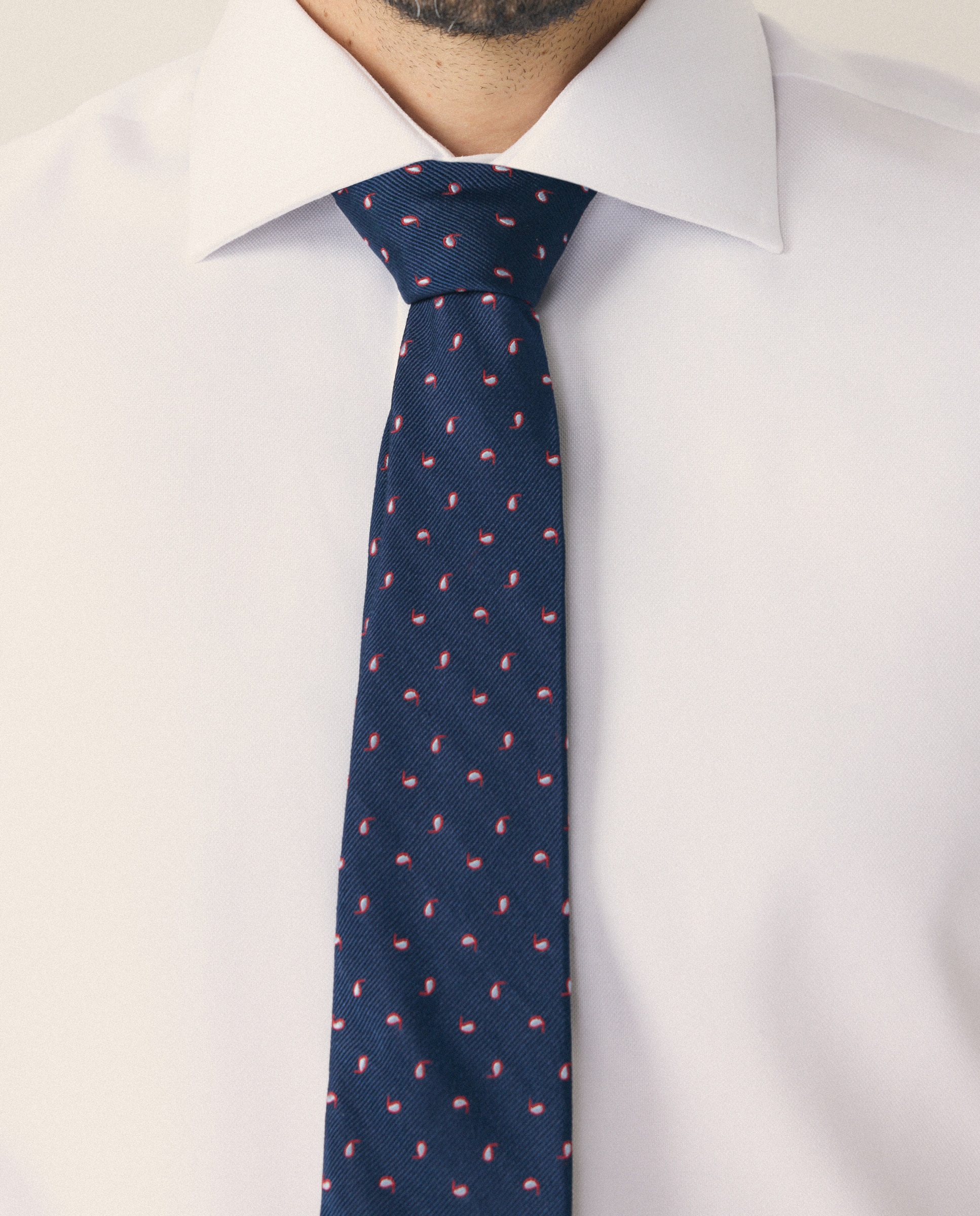 Camisa Formal Slim Fit Branco-4