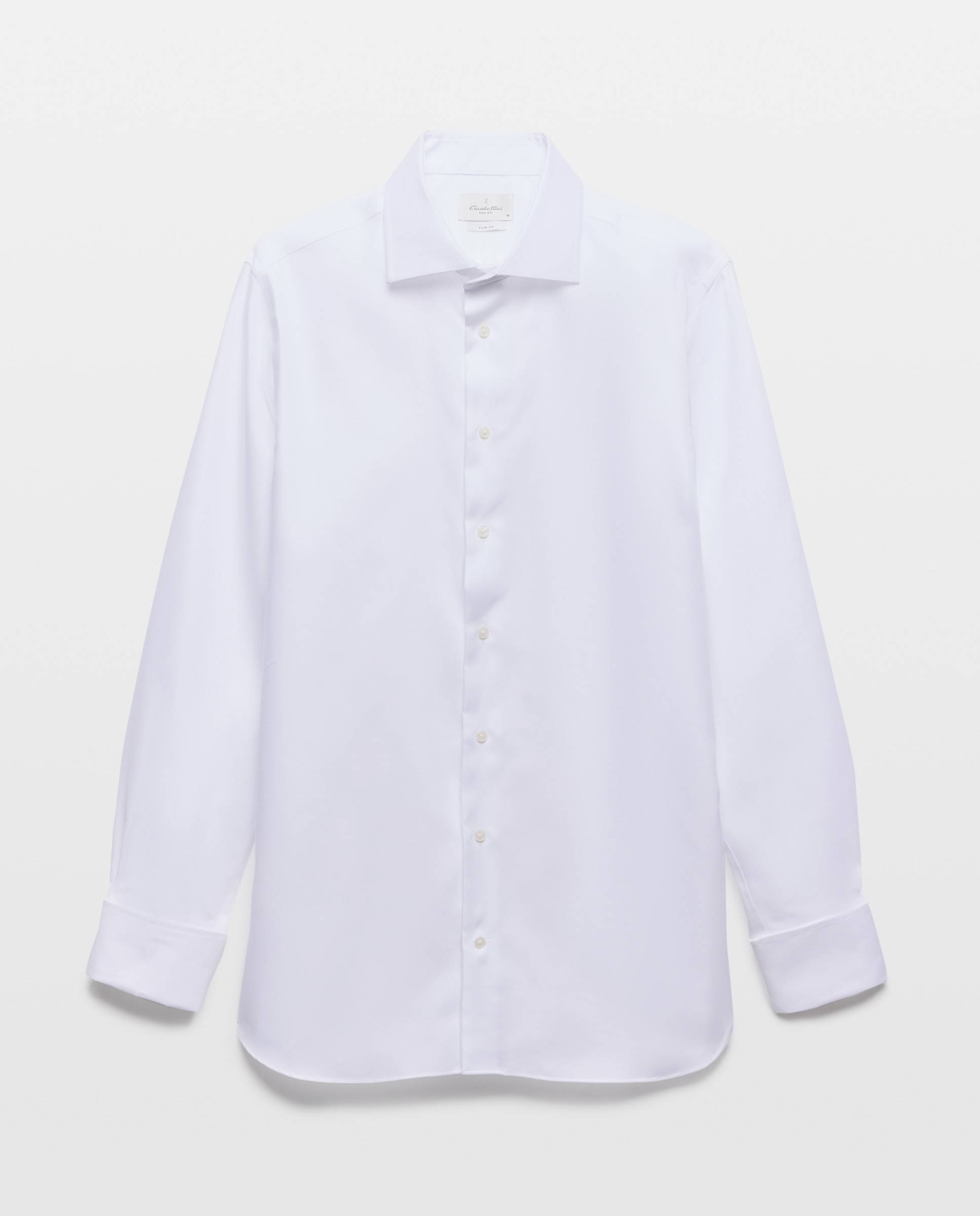 Camisa Formal Slim Fit Branco-5