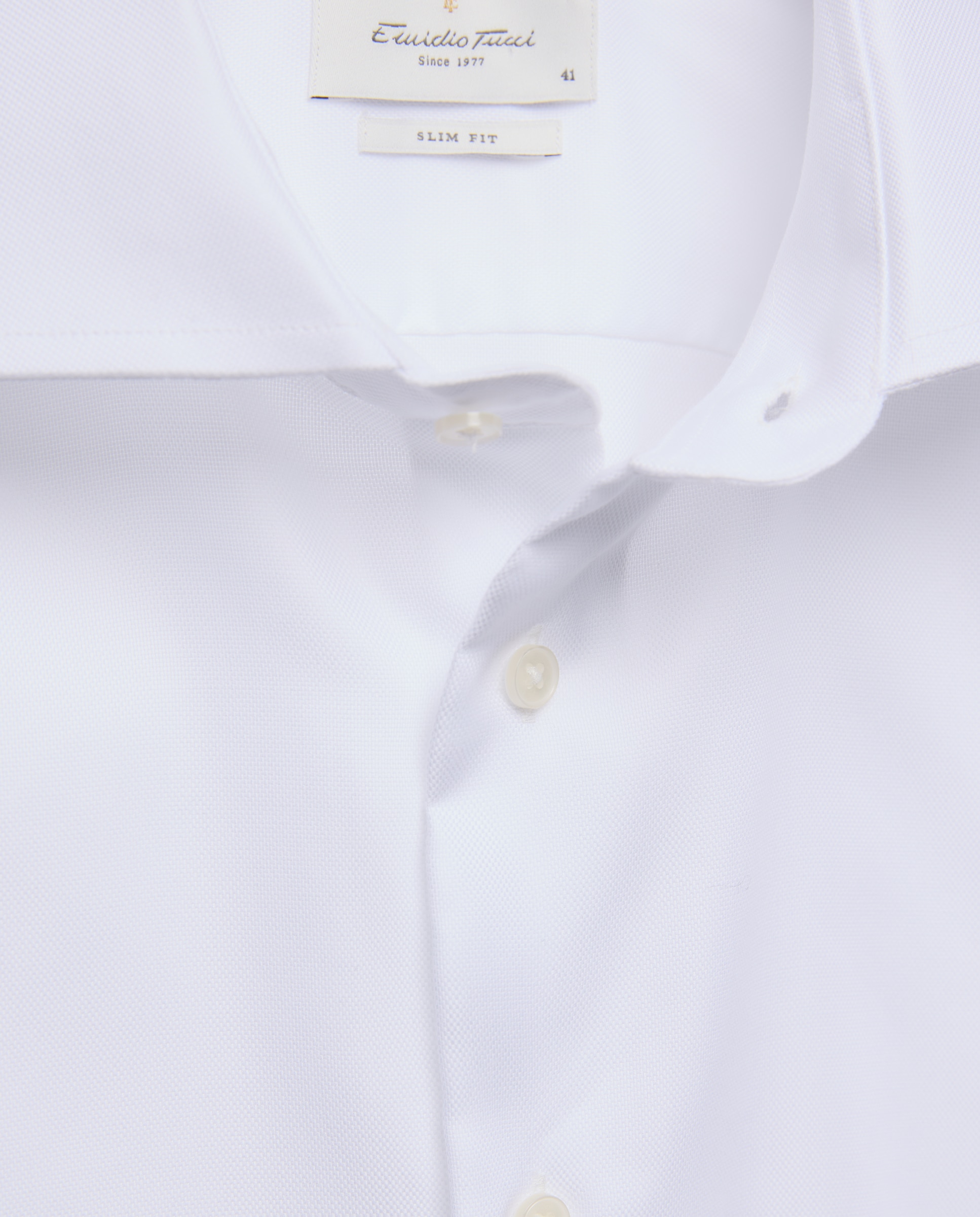 Camisa Formal Slim Fit Branco-6