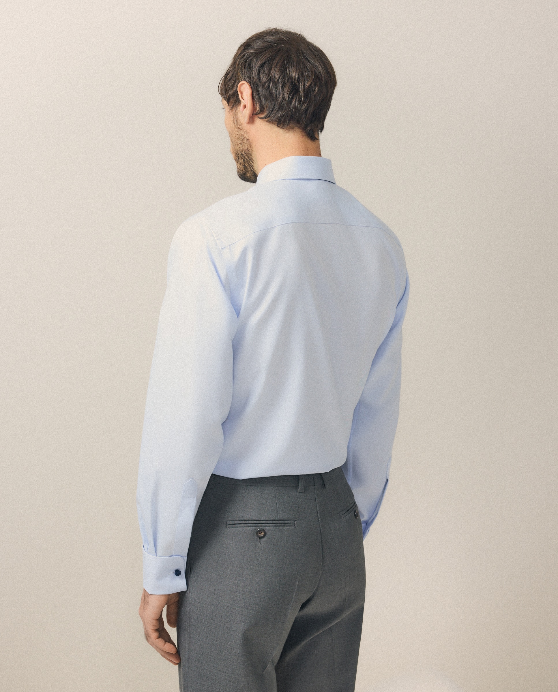 Camisa Formal Classic Fit Celeste-3